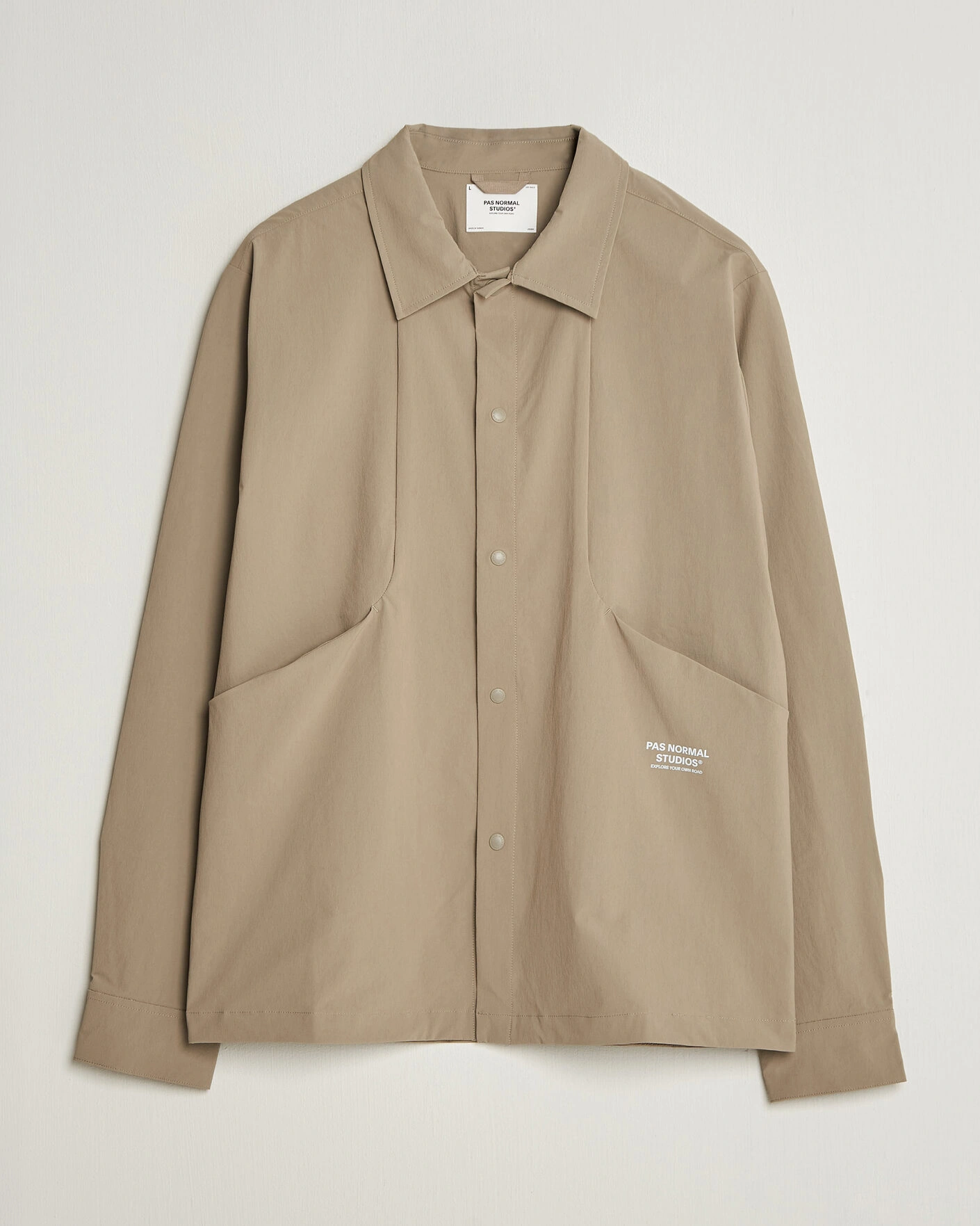 Herr | Skjortor | Pas Normal Studios | Off-Race Tech Shirt Dusty Earth