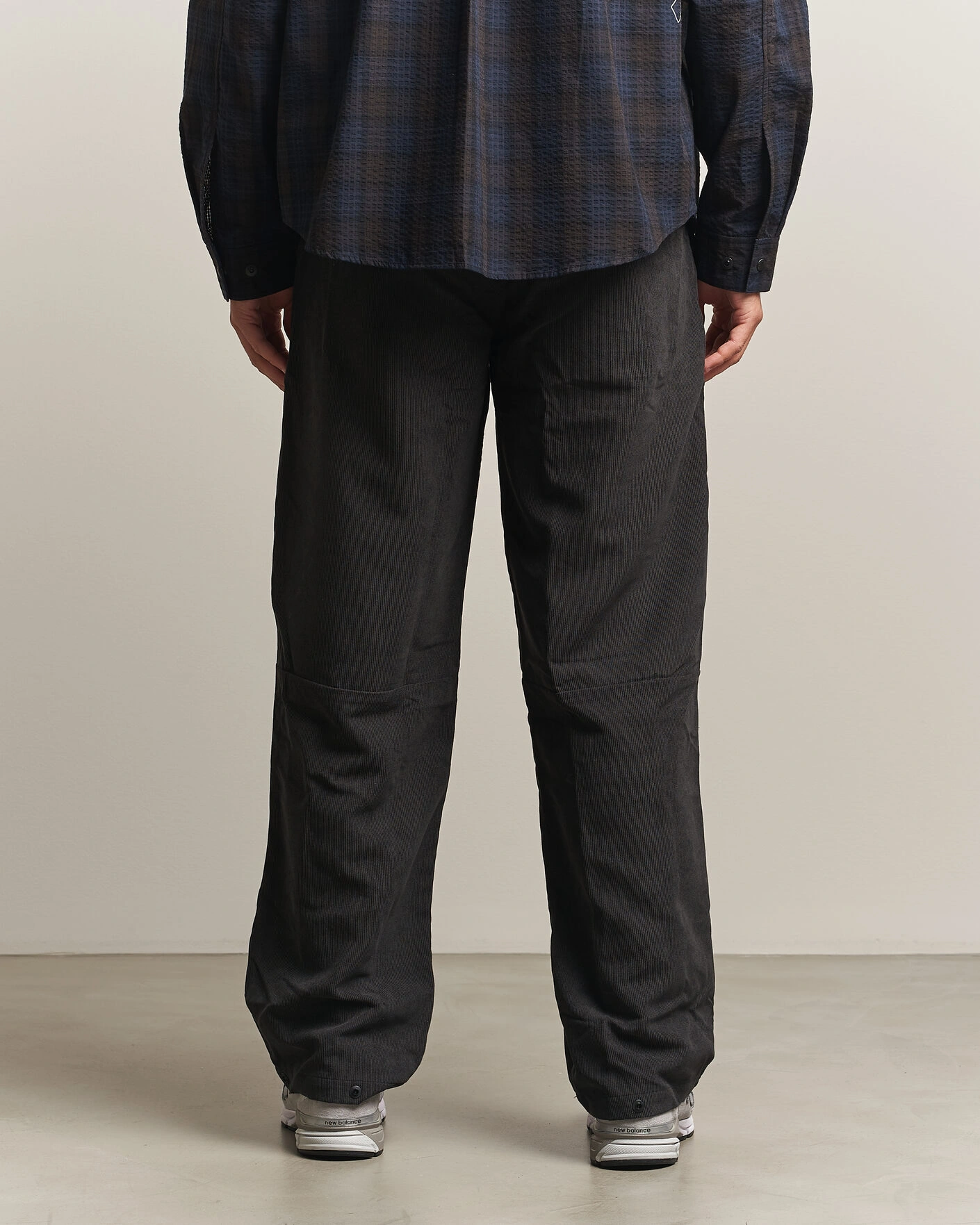 Herr | Byxor | Pas Normal Studios | Off-Race Tech Corduroy Pants Black