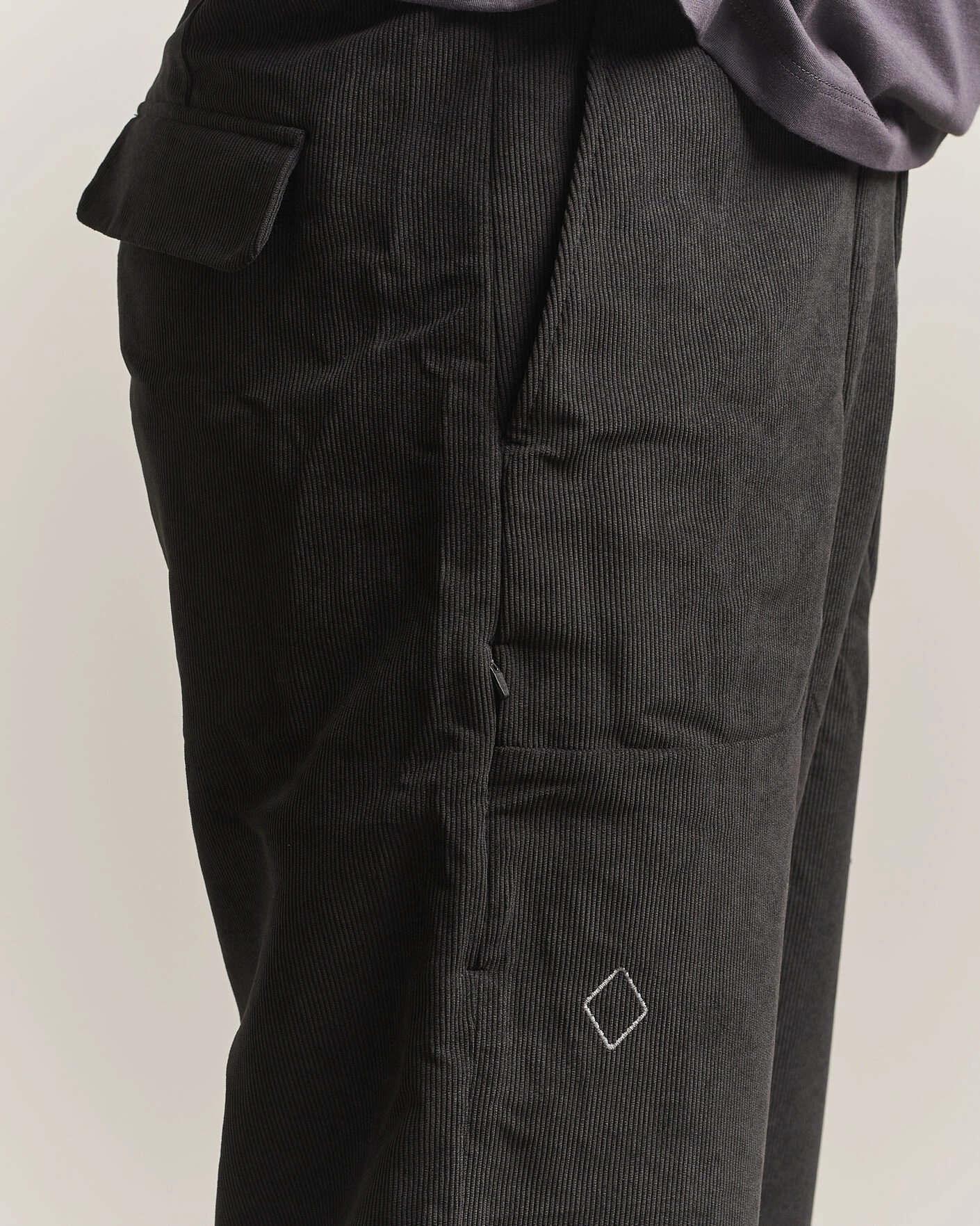 Herr | Byxor | Pas Normal Studios | Off-Race Tech Corduroy Pants Black