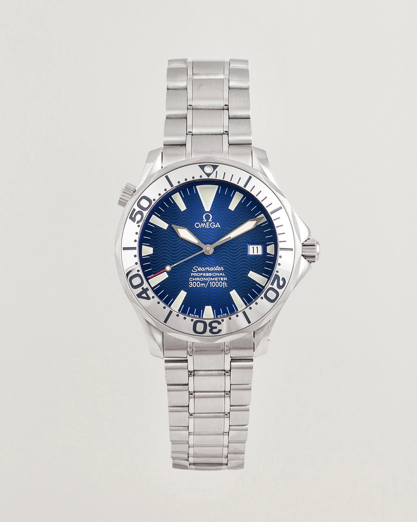 Herr | Pre-Owned & Vintage Watches | Omega Pre-Owned | Seamaster 300M Electric Blue
