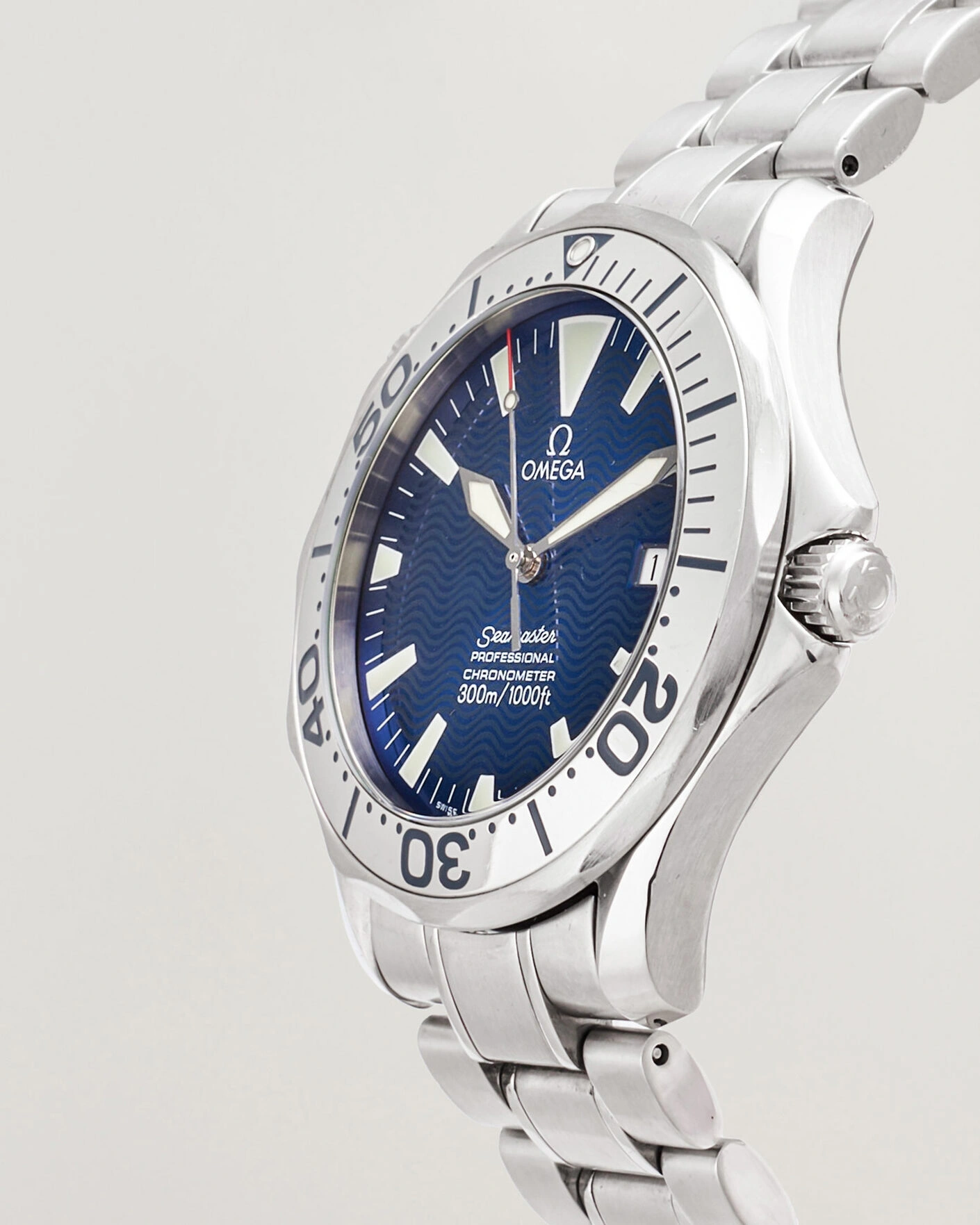 Herr | Pre-Owned & Vintage Watches | Omega Pre-Owned | Seamaster 300M Electric Blue