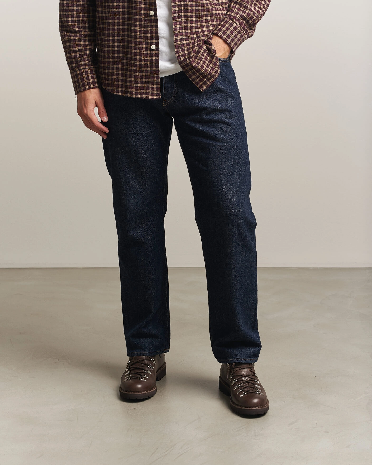 Herr | Kängor | NN07 | Fracap M127 Grained Leather Boot Dark Brown