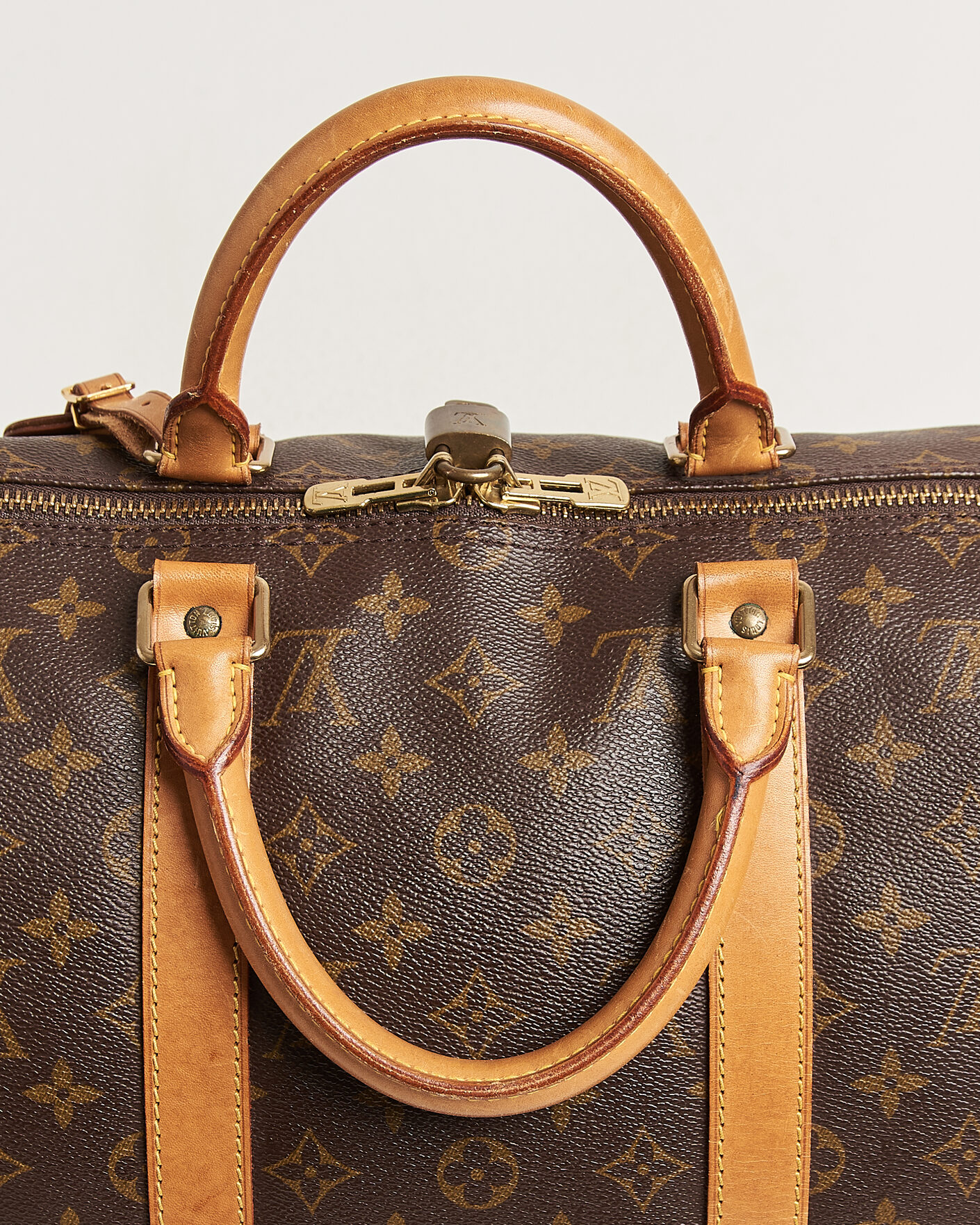 Herr | Pre-Owned & Vintage Bags | Louis Vuitton Pre-Owned | Keepall Bandouliére 50 Monogram