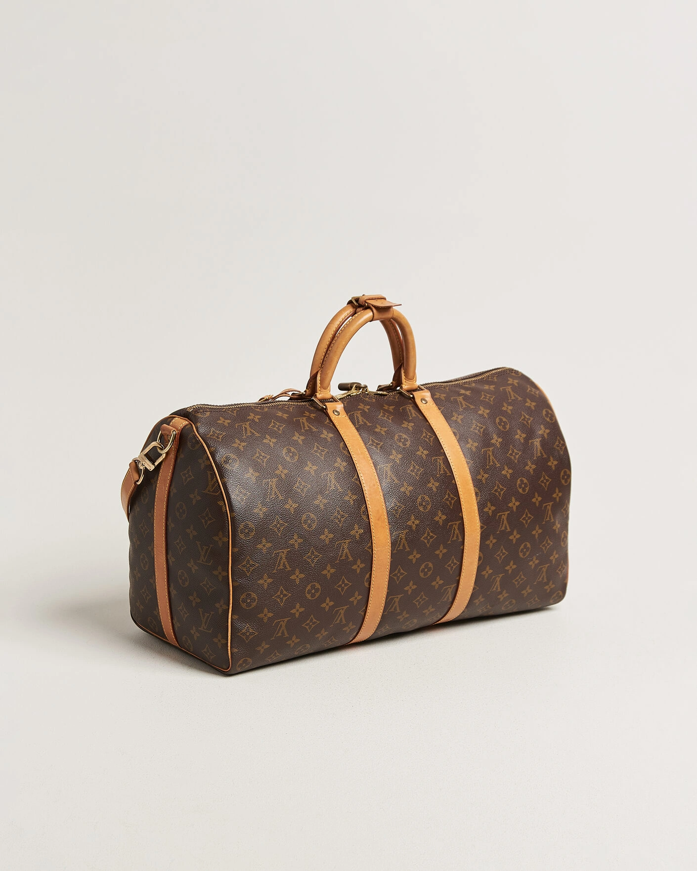 Herr | Pre-Owned & Vintage Bags | Louis Vuitton Pre-Owned | Keepall Bandouliére 50 Monogram