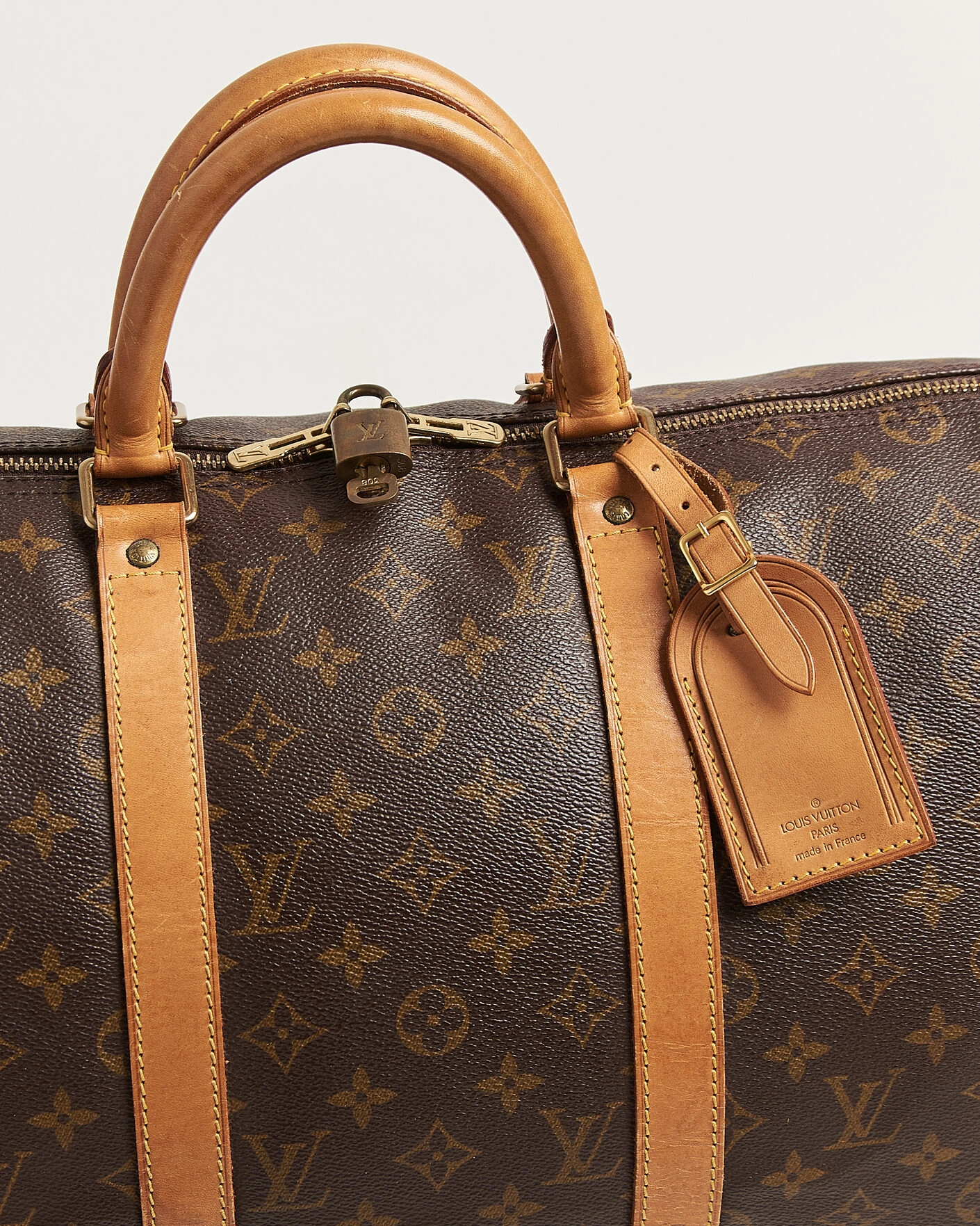 Herr | Pre-Owned & Vintage Bags | Louis Vuitton Pre-Owned | Keepall Bandouliére 50 Monogram