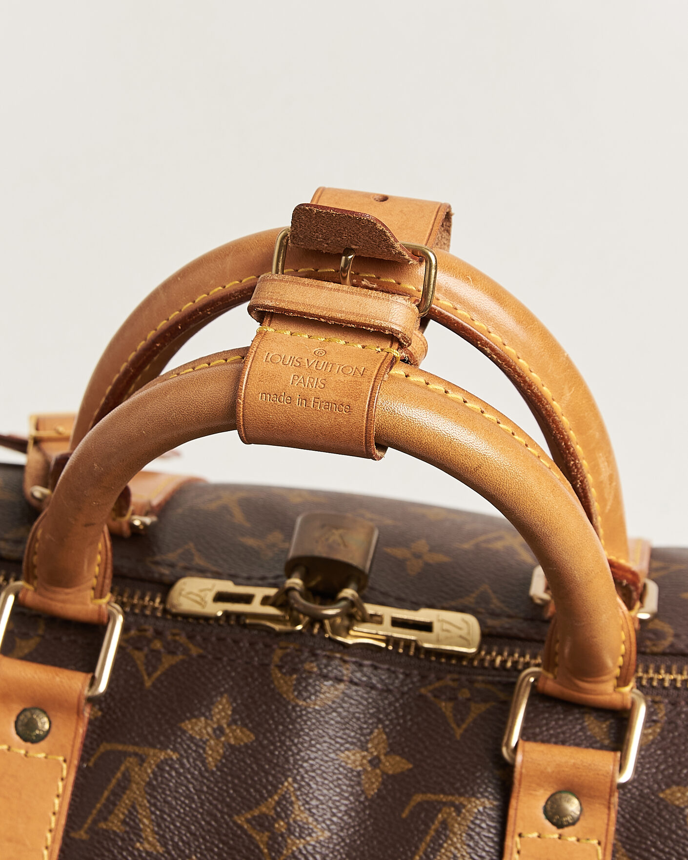 Herr | Pre-Owned & Vintage Bags | Louis Vuitton Pre-Owned | Keepall Bandouliére 50 Monogram