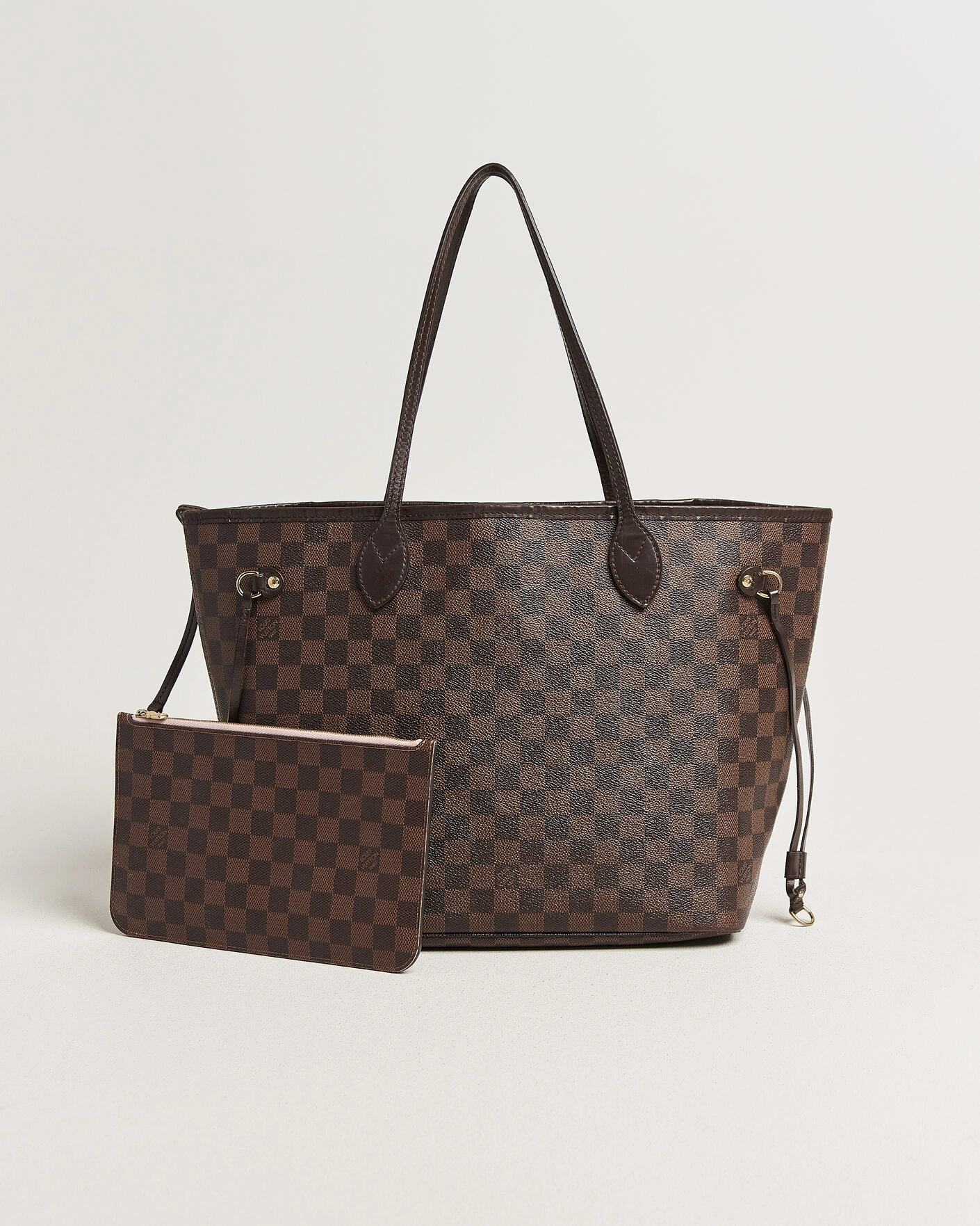 Herr | Pre-Owned & Vintage Bags | Louis Vuitton Pre-Owned | Neverfull MM Damier Ebene