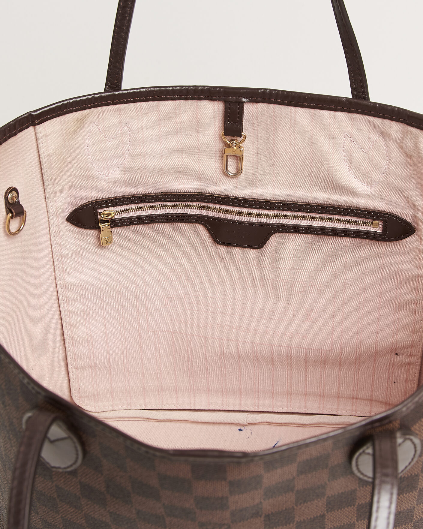 Herr | Pre-Owned & Vintage Bags | Louis Vuitton Pre-Owned | Neverfull MM Damier Ebene