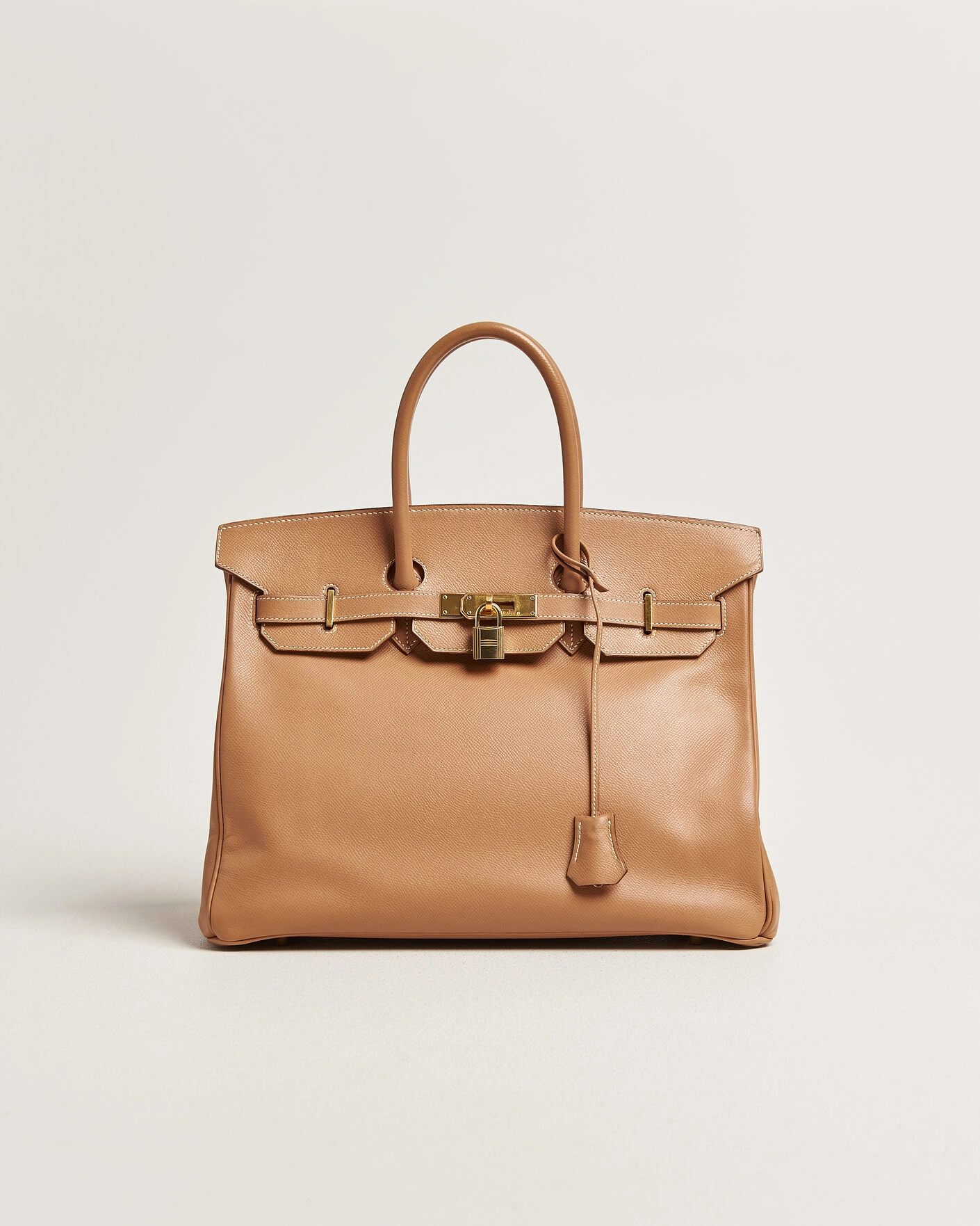 Herr | Pre-Owned & Vintage Bags | Hermès Pre-Owned | Birkin 35 Courchevel Gold