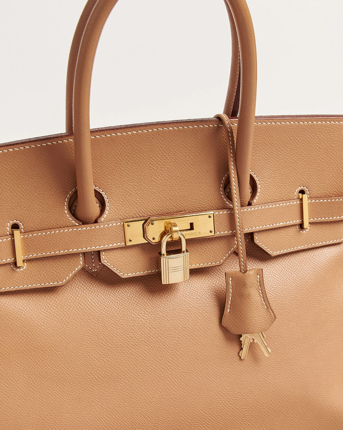 Herr | Pre-Owned & Vintage Bags | Hermès Pre-Owned | Birkin 35 Courchevel Gold