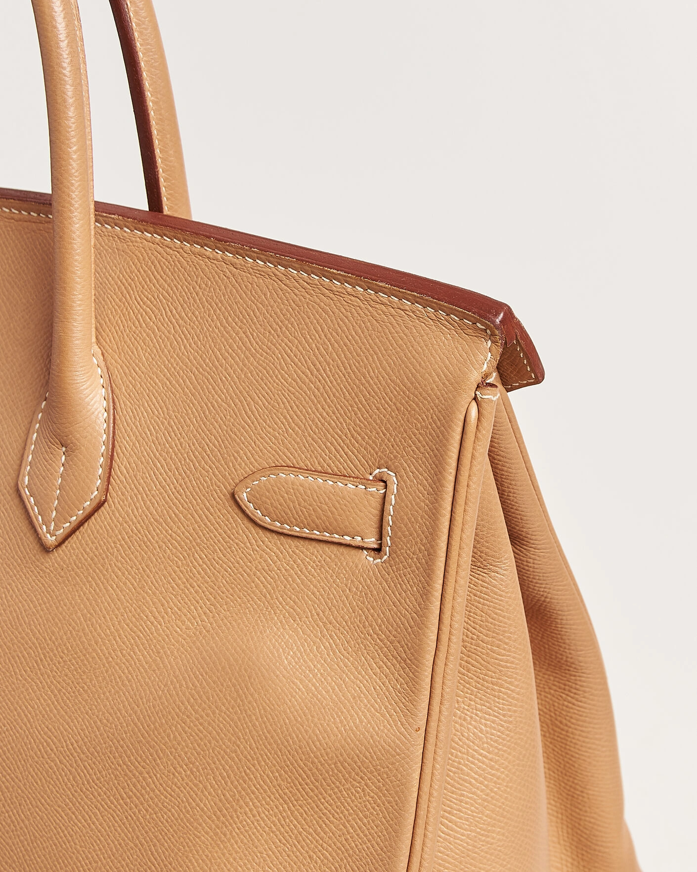 Herr | Pre-Owned & Vintage Bags | Hermès Pre-Owned | Birkin 35 Courchevel Gold
