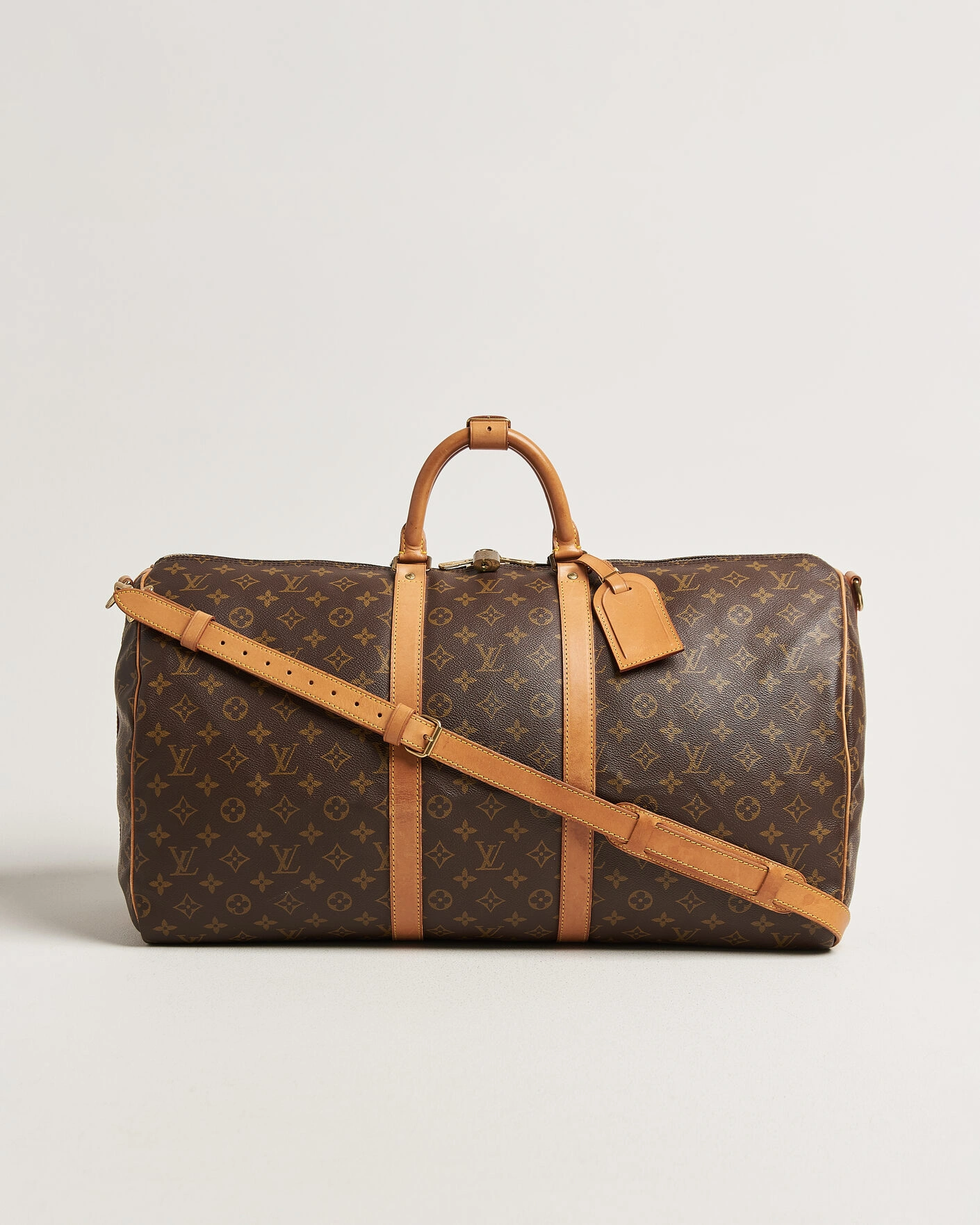 Herr | Pre-Owned & Vintage Bags | Louis Vuitton Pre-Owned | Keepall Bandouliére 55 Monogram