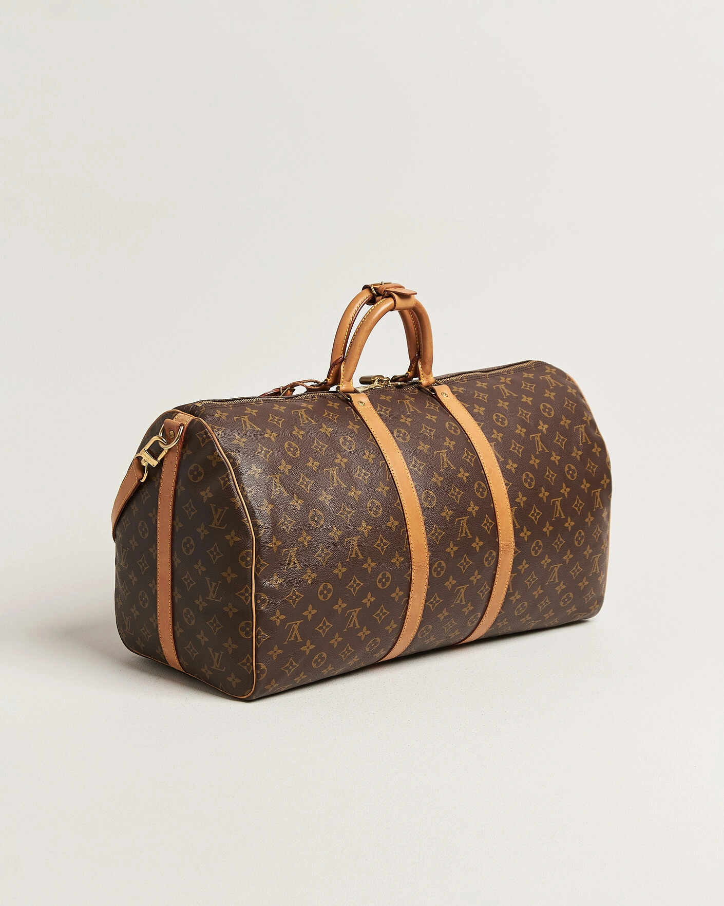 Herr | Pre-Owned & Vintage Bags | Louis Vuitton Pre-Owned | Keepall Bandouliére 55 Monogram