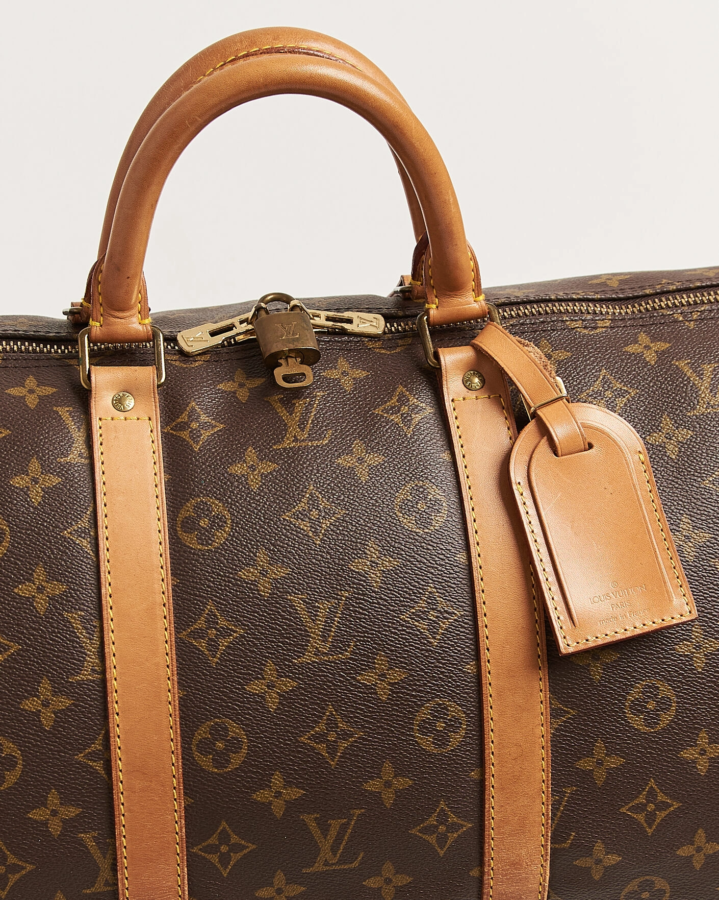 Herr | Pre-Owned & Vintage Bags | Louis Vuitton Pre-Owned | Keepall Bandouliére 55 Monogram