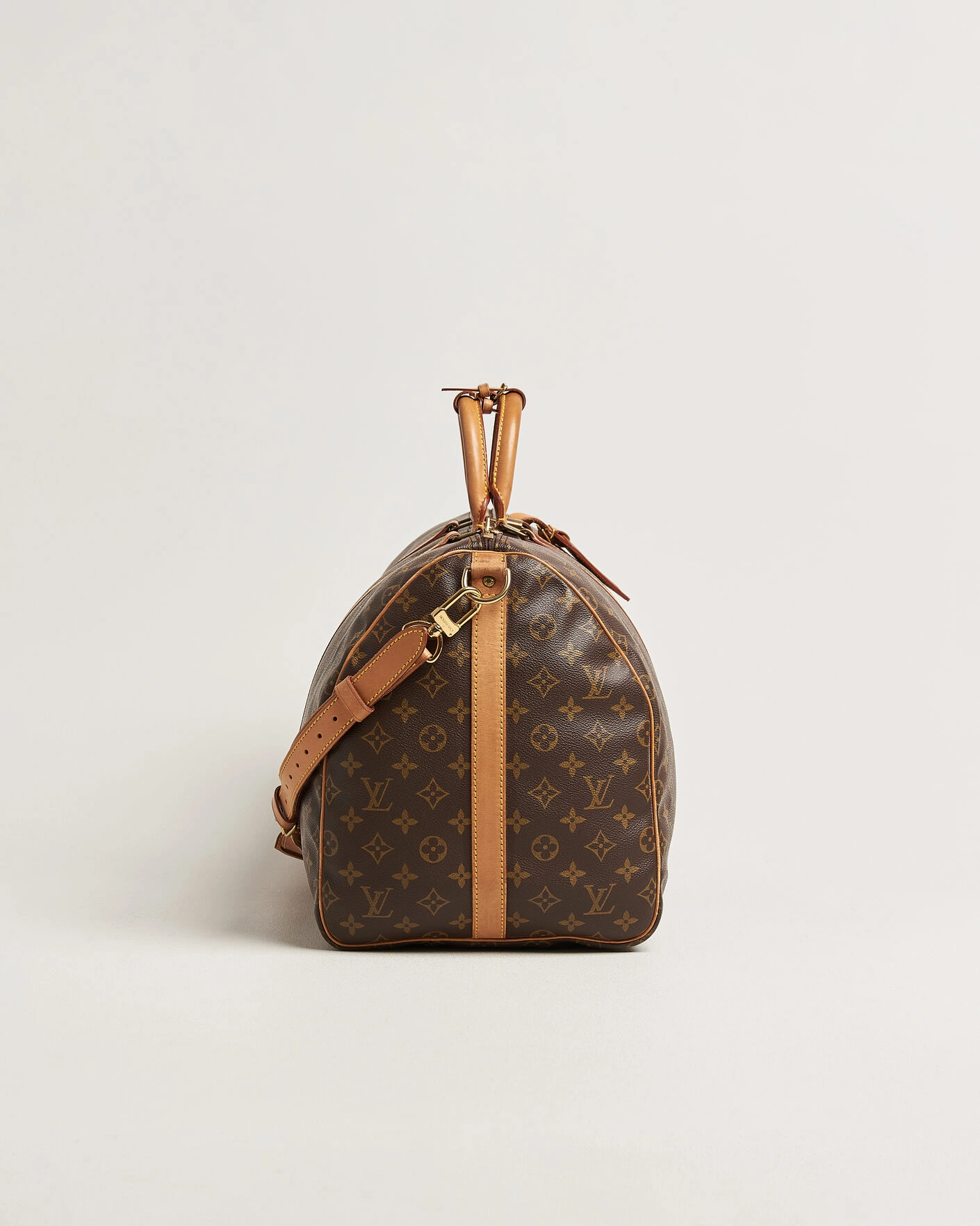 Herr | Pre-Owned & Vintage Bags | Louis Vuitton Pre-Owned | Keepall Bandouliére 55 Monogram