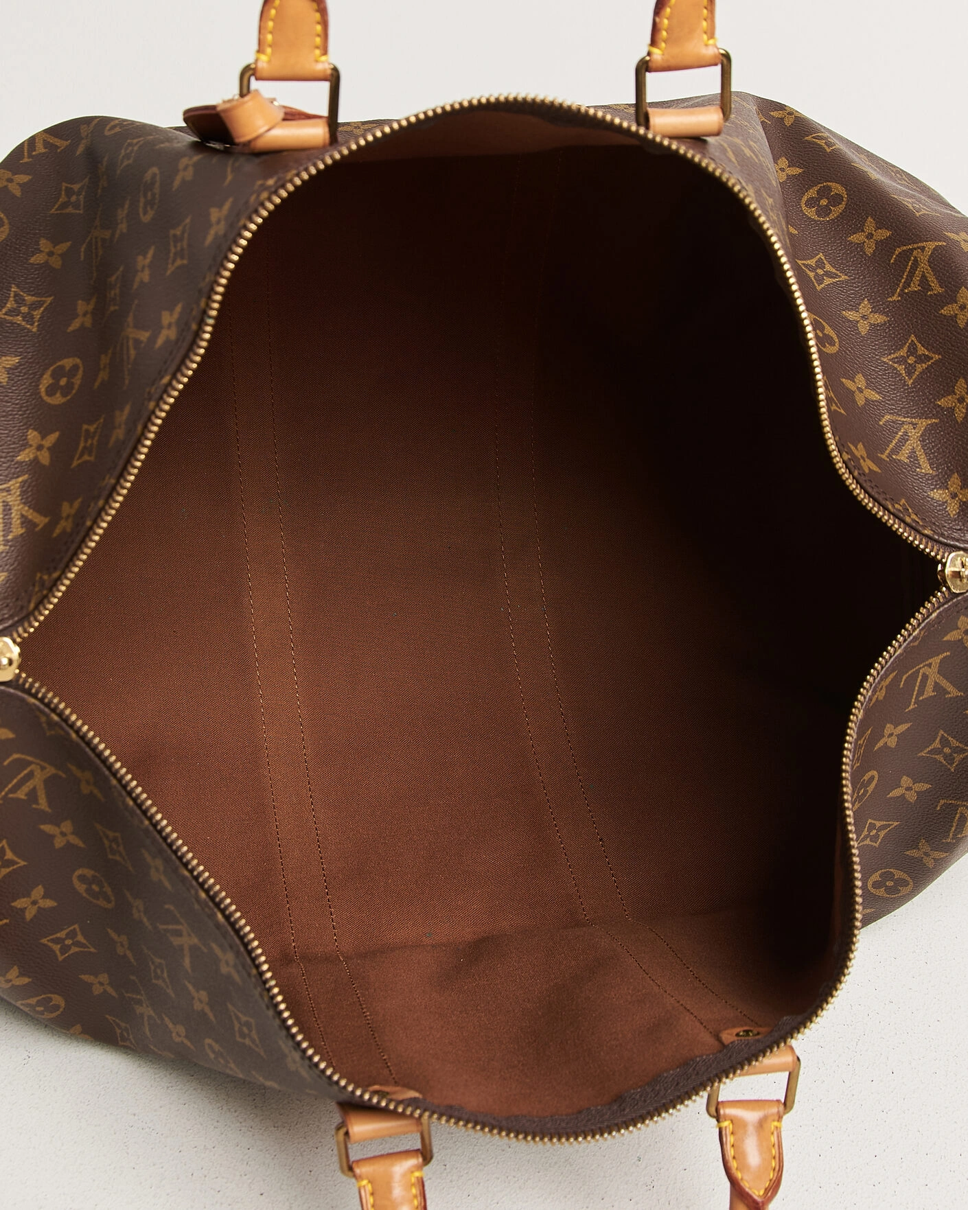 Herr | Pre-Owned & Vintage Bags | Louis Vuitton Pre-Owned | Keepall Bandouliére 55 Monogram