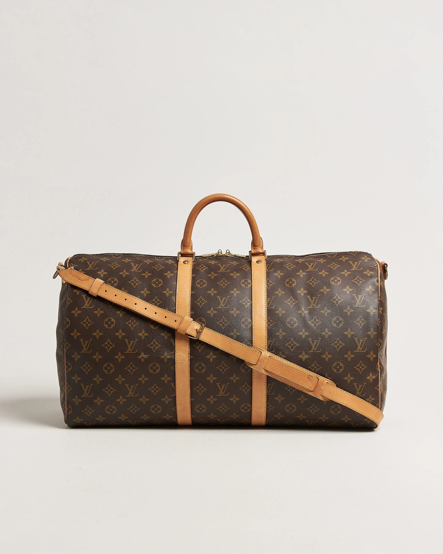 Herr | Pre-Owned & Vintage Bags | Louis Vuitton Pre-Owned | Keepall Bandouliére 55 Monogram