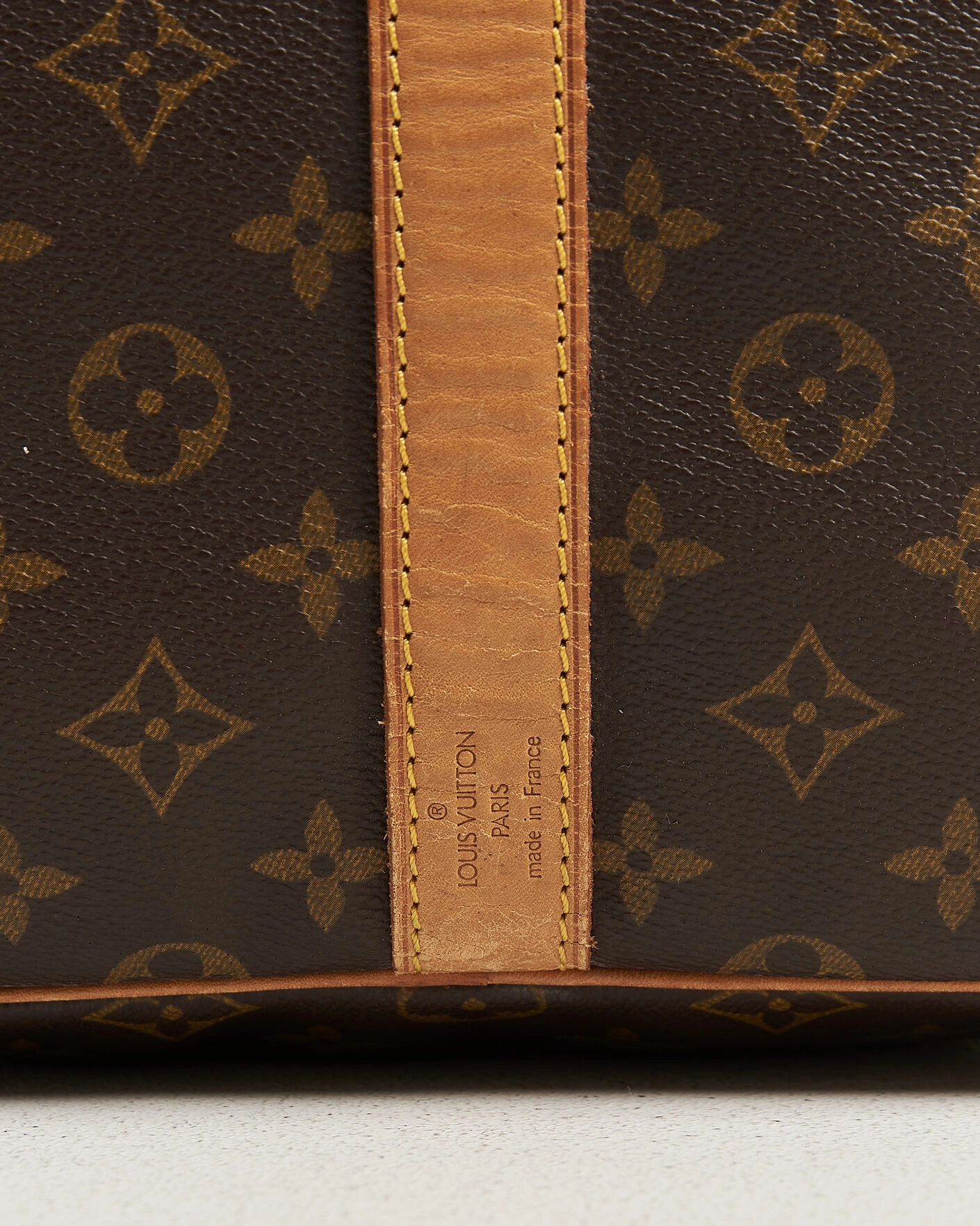 Herr | Pre-Owned & Vintage Bags | Louis Vuitton Pre-Owned | Keepall Bandouliére 55 Monogram