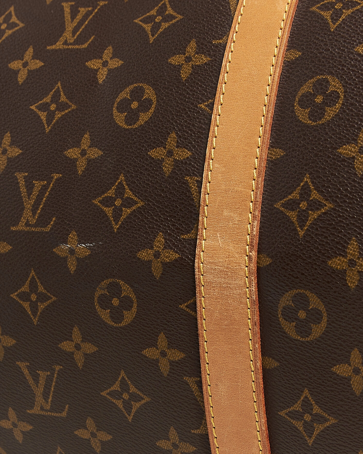 Herr | Pre-Owned & Vintage Bags | Louis Vuitton Pre-Owned | Keepall Bandouliére 55 Monogram