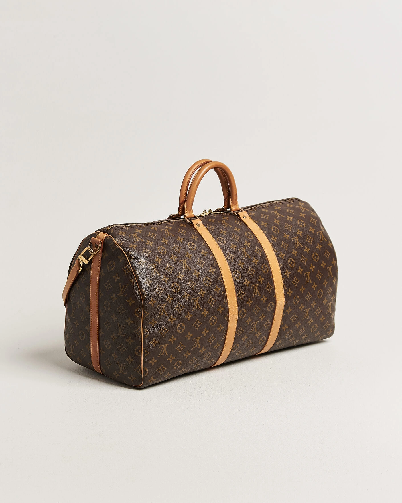 Herr | Pre-Owned & Vintage Bags | Louis Vuitton Pre-Owned | Keepall Bandouliére 55 Monogram