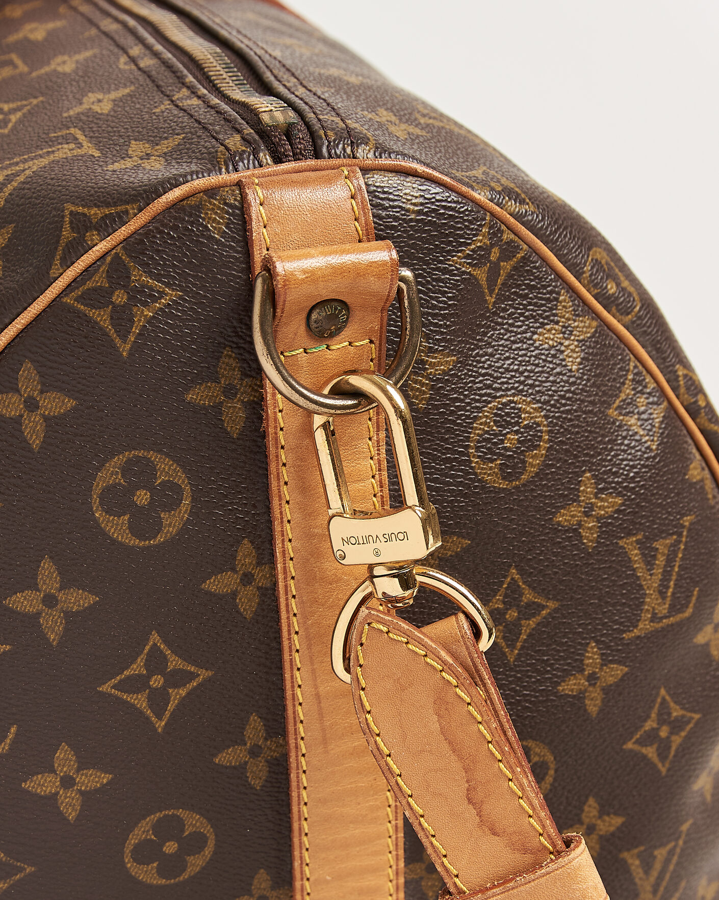 Herr | Pre-Owned & Vintage Bags | Louis Vuitton Pre-Owned | Keepall Bandouliére 55 Monogram