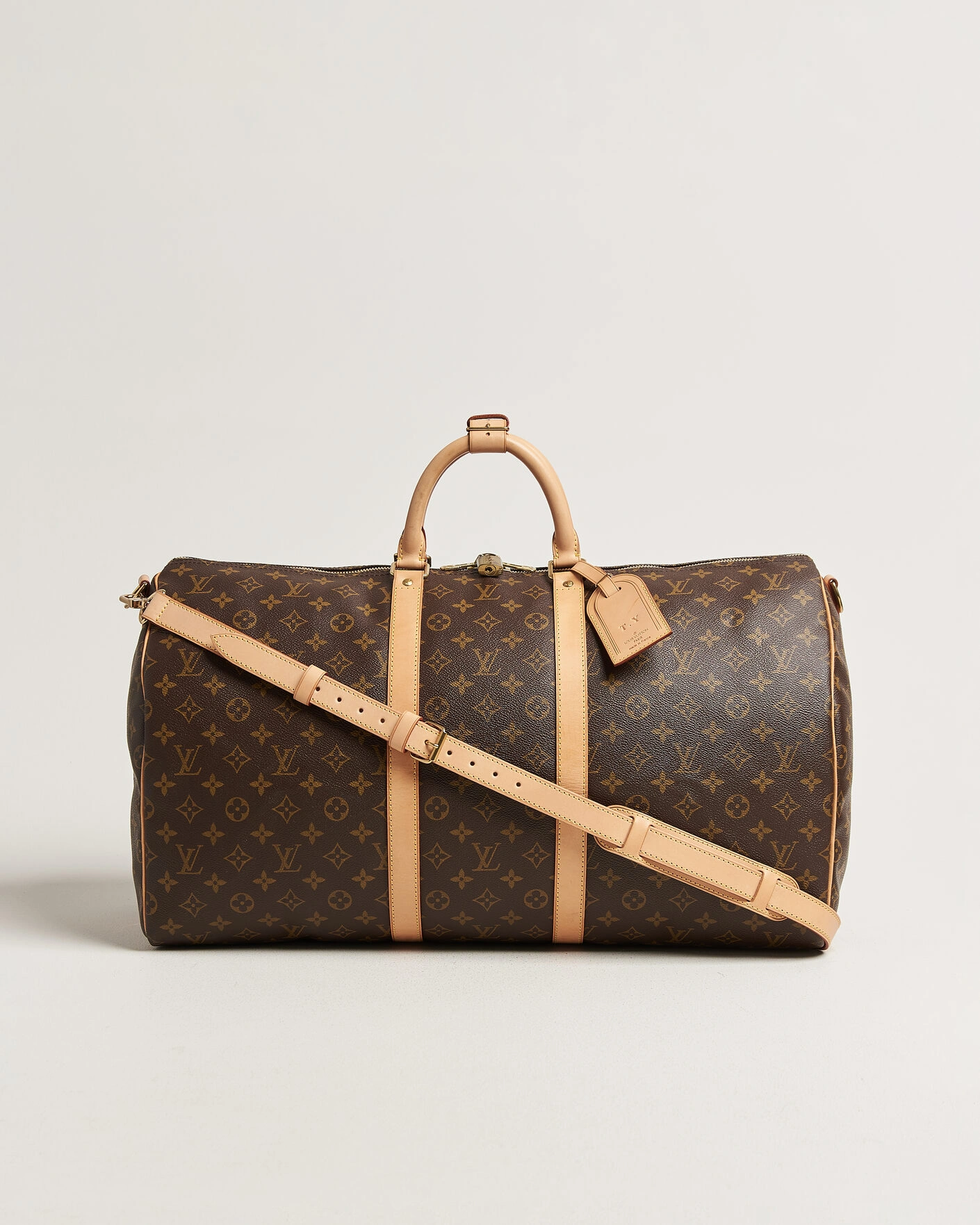Herr | Pre-Owned & Vintage Bags | Louis Vuitton Pre-Owned | Keepall Bandouliére 55 Monogram