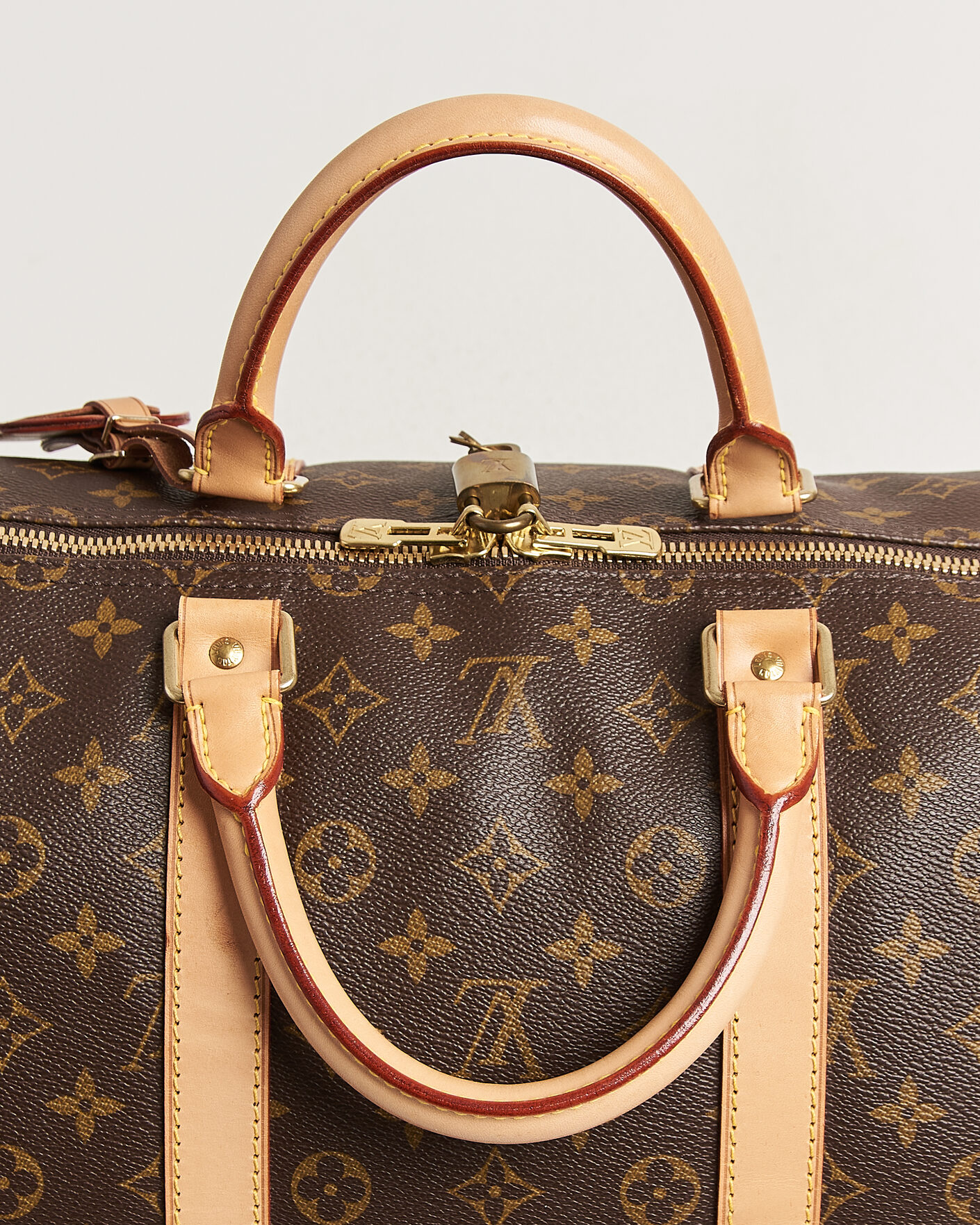 Herr | Pre-Owned & Vintage Bags | Louis Vuitton Pre-Owned | Keepall Bandouliére 55 Monogram