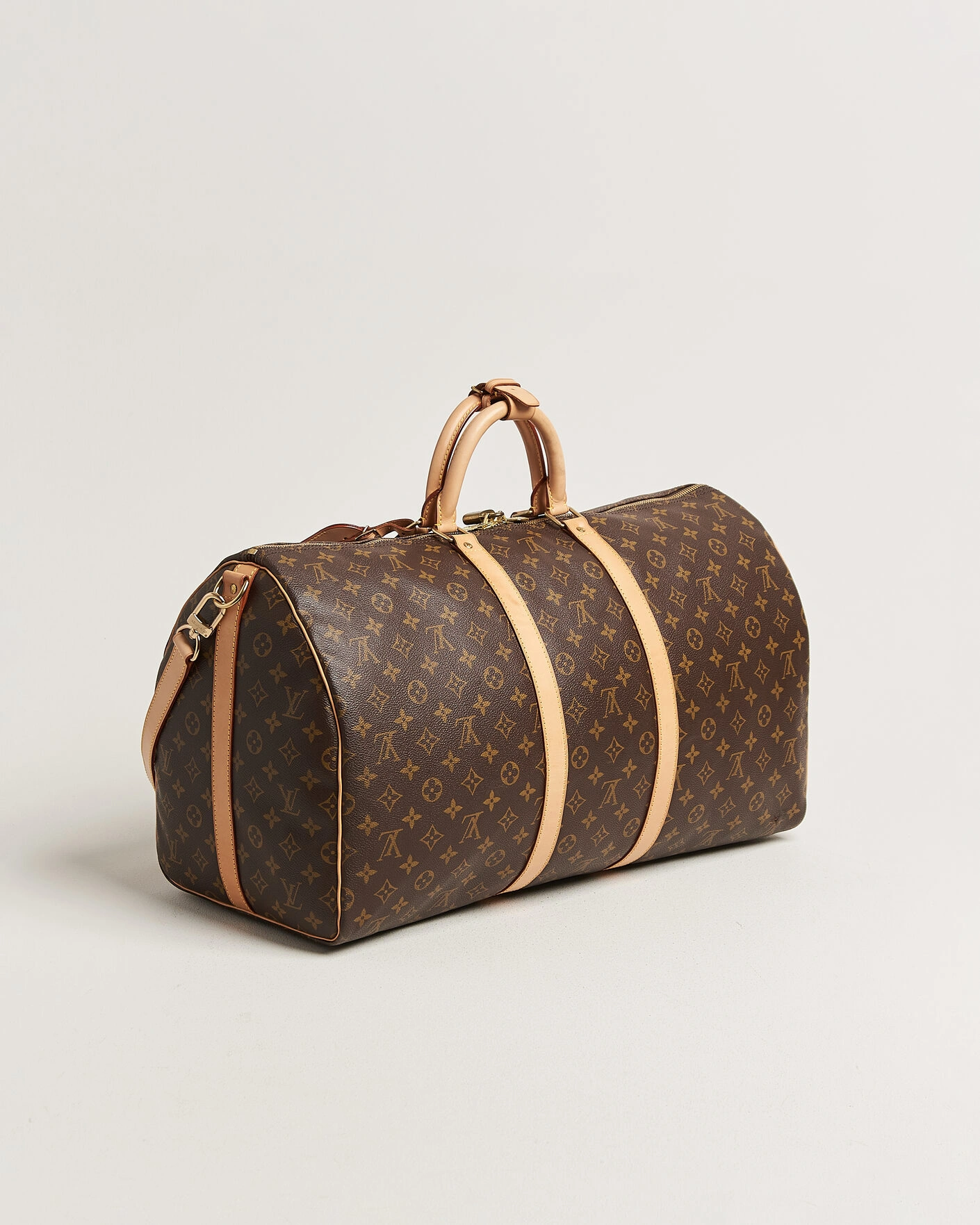Herr | Pre-Owned & Vintage Bags | Louis Vuitton Pre-Owned | Keepall Bandouliére 55 Monogram