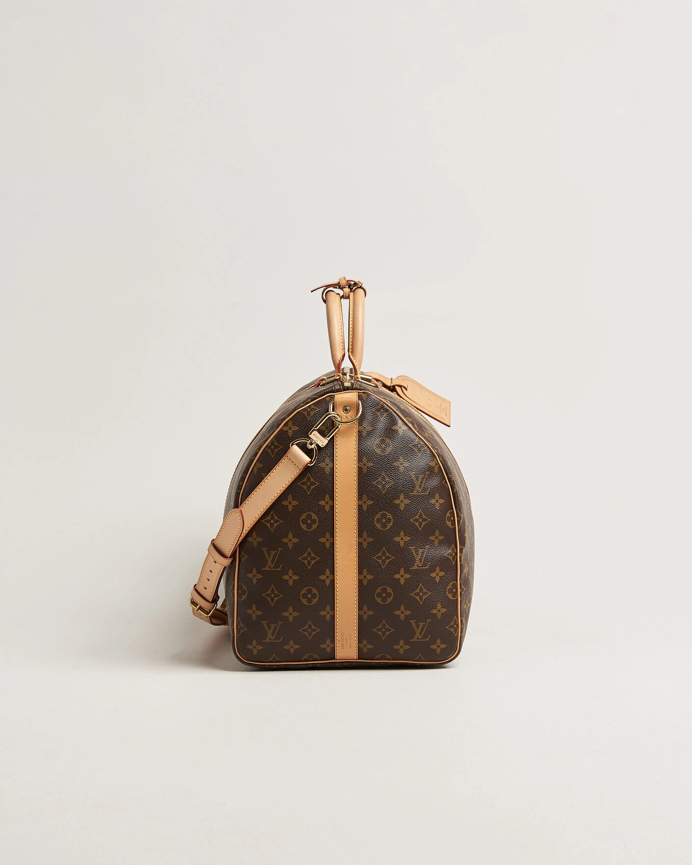 Herr | Pre-Owned & Vintage Bags | Louis Vuitton Pre-Owned | Keepall Bandouliére 55 Monogram