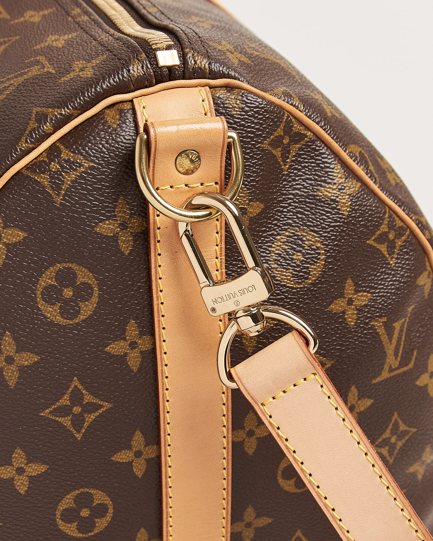 Herr | Pre-Owned & Vintage Bags | Louis Vuitton Pre-Owned | Keepall Bandouliére 55 Monogram