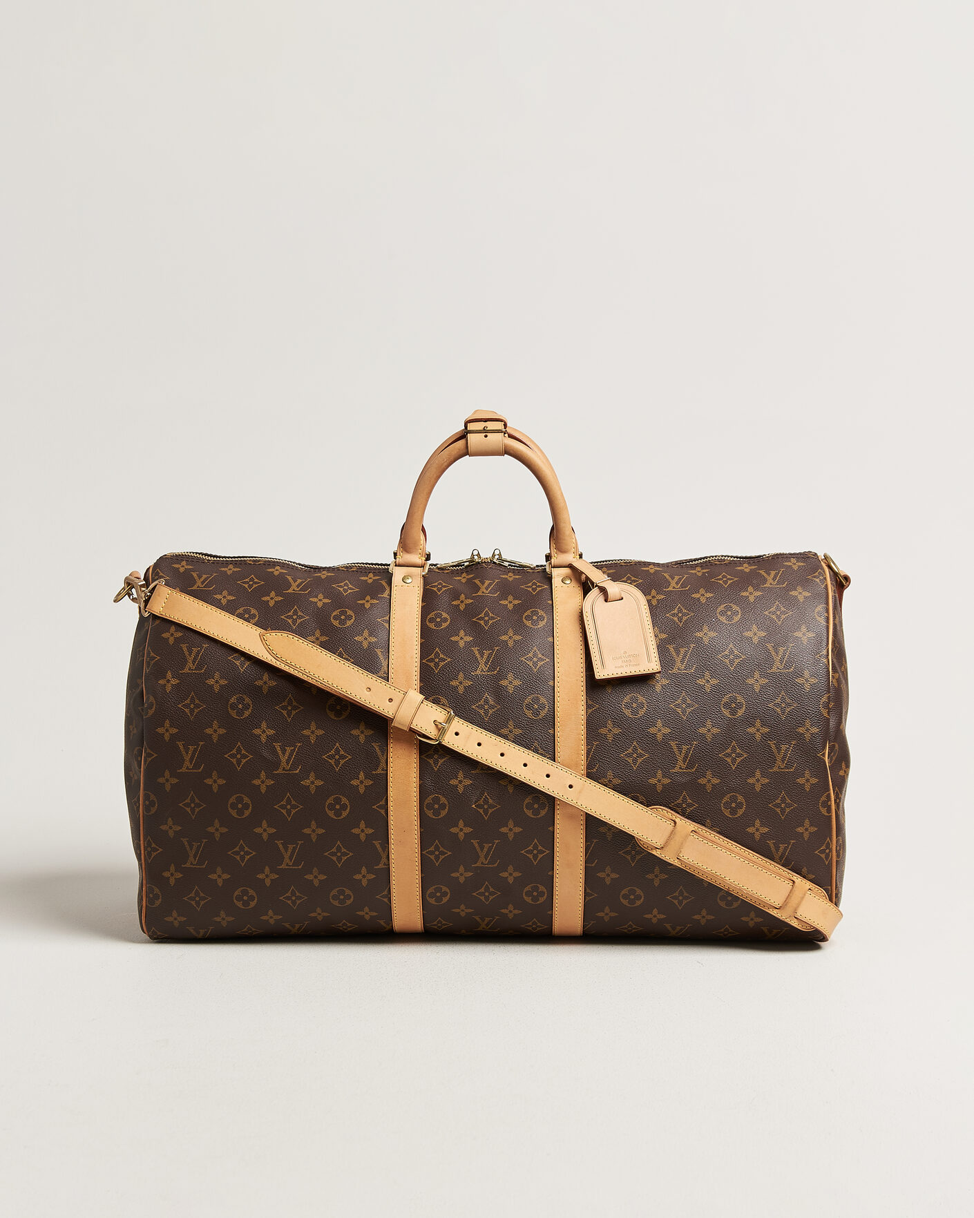 Herr | Pre-Owned & Vintage Bags | Louis Vuitton Pre-Owned | Keepall Bandouliére 55 Monogram