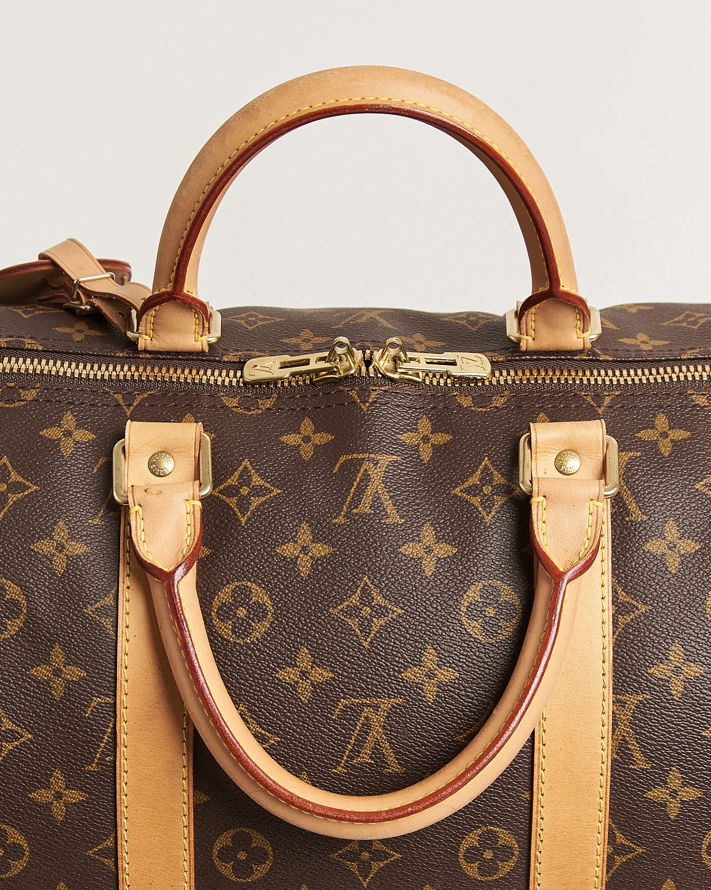 Herr | Pre-Owned & Vintage Bags | Louis Vuitton Pre-Owned | Keepall Bandouliére 55 Monogram