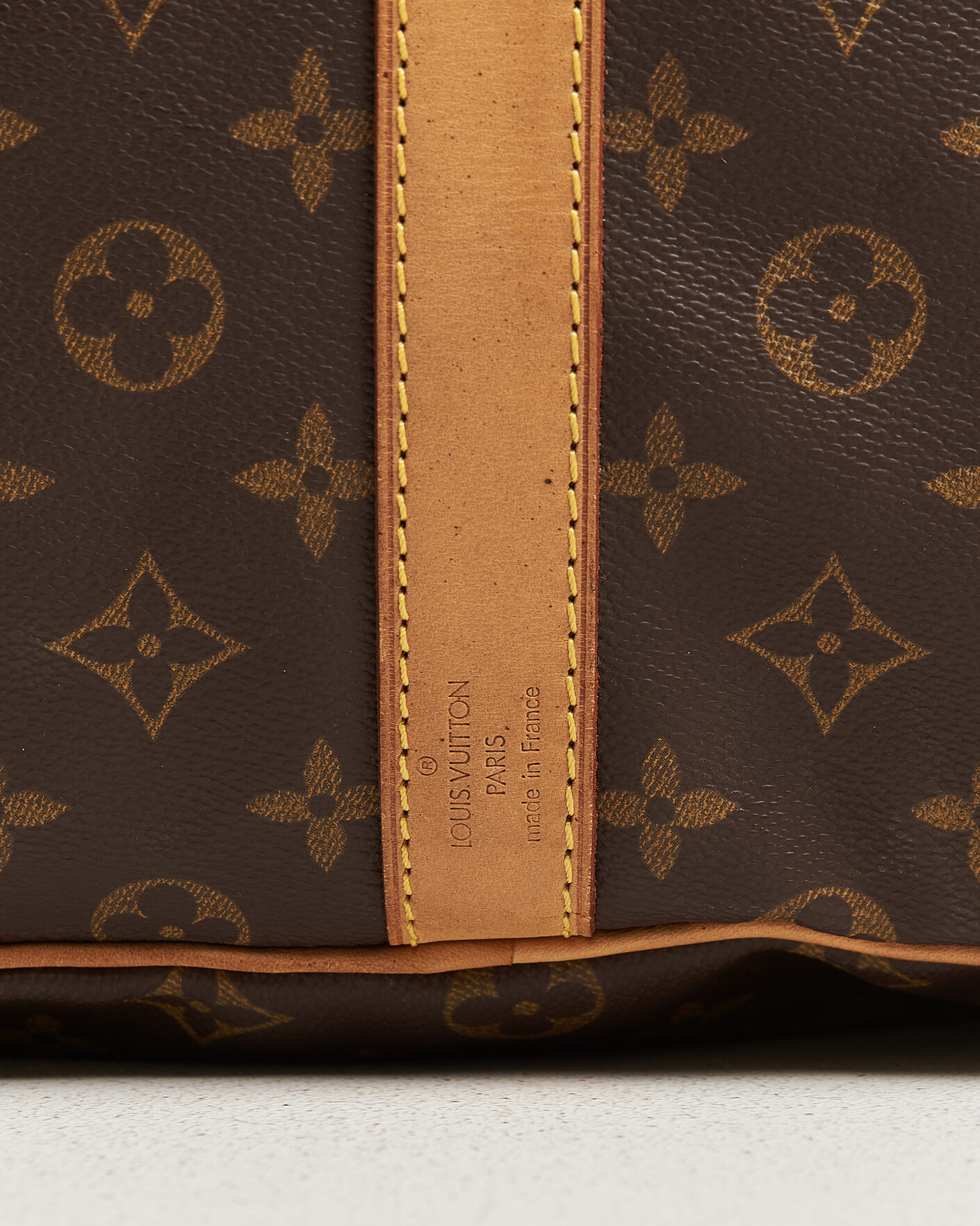 Herr | Pre-Owned & Vintage Bags | Louis Vuitton Pre-Owned | Keepall Bandouliére 55 Monogram