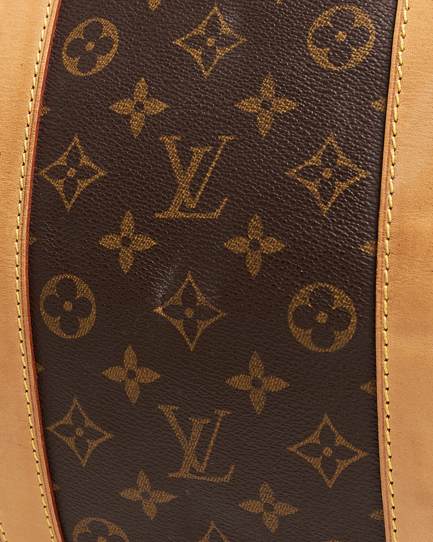 Herr | Pre-Owned & Vintage Bags | Louis Vuitton Pre-Owned | Keepall Bandouliére 55 Monogram