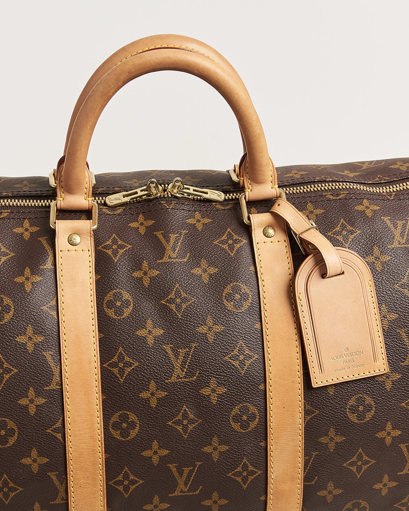 Herr | Pre-Owned & Vintage Bags | Louis Vuitton Pre-Owned | Keepall Bandouliére 55 Monogram