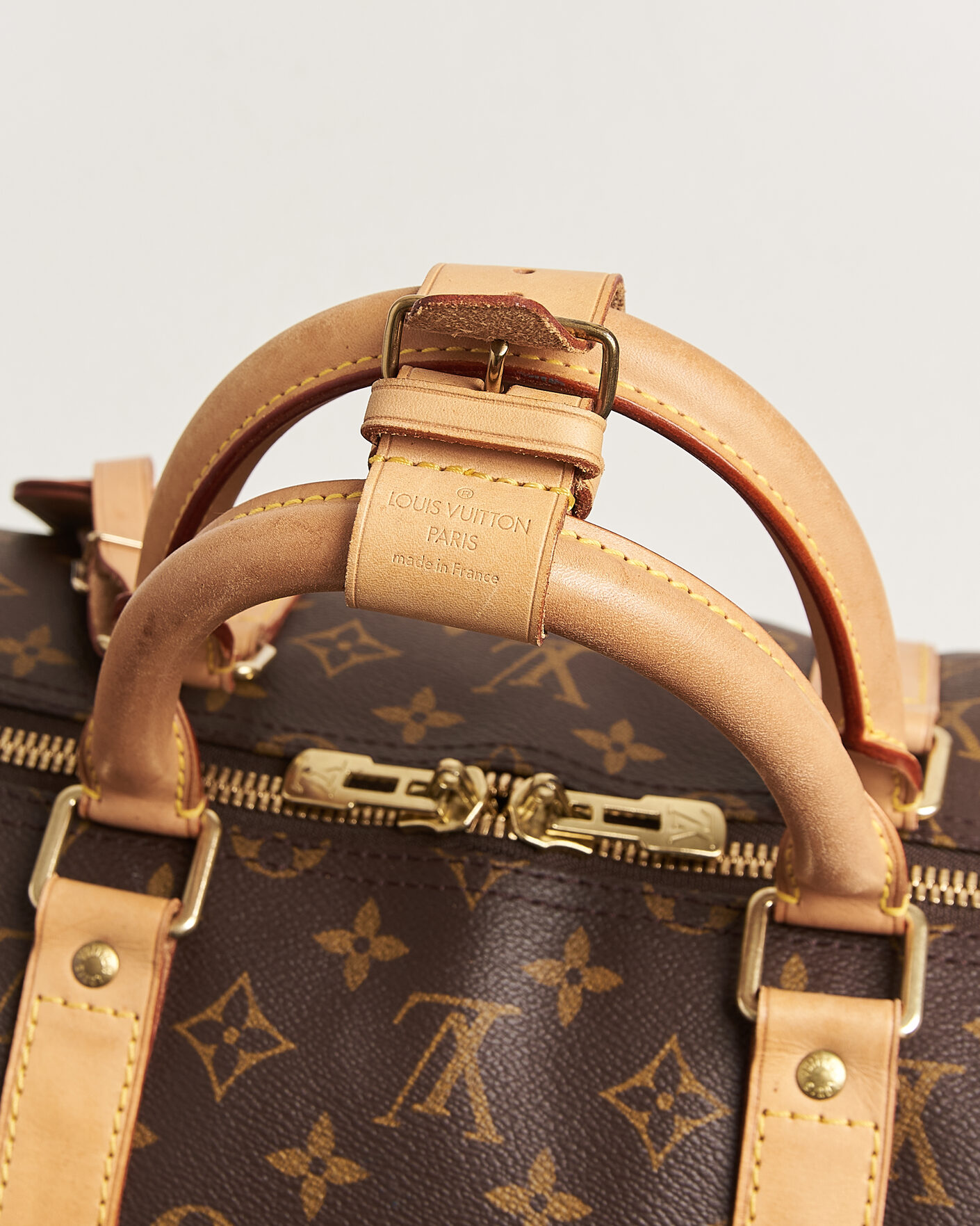 Herr | Pre-Owned & Vintage Bags | Louis Vuitton Pre-Owned | Keepall Bandouliére 55 Monogram