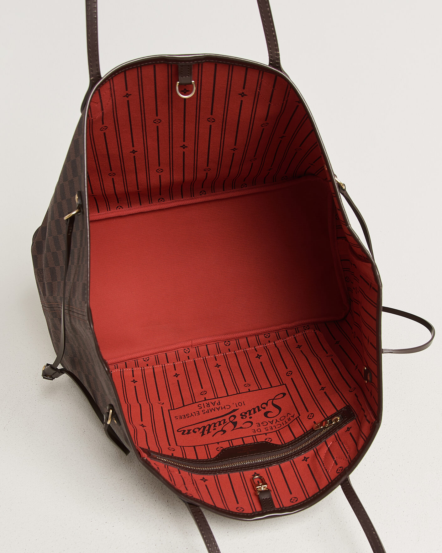Herr | Pre-Owned & Vintage Bags | Louis Vuitton Pre-Owned | Neverfull GM Damier Ebene
