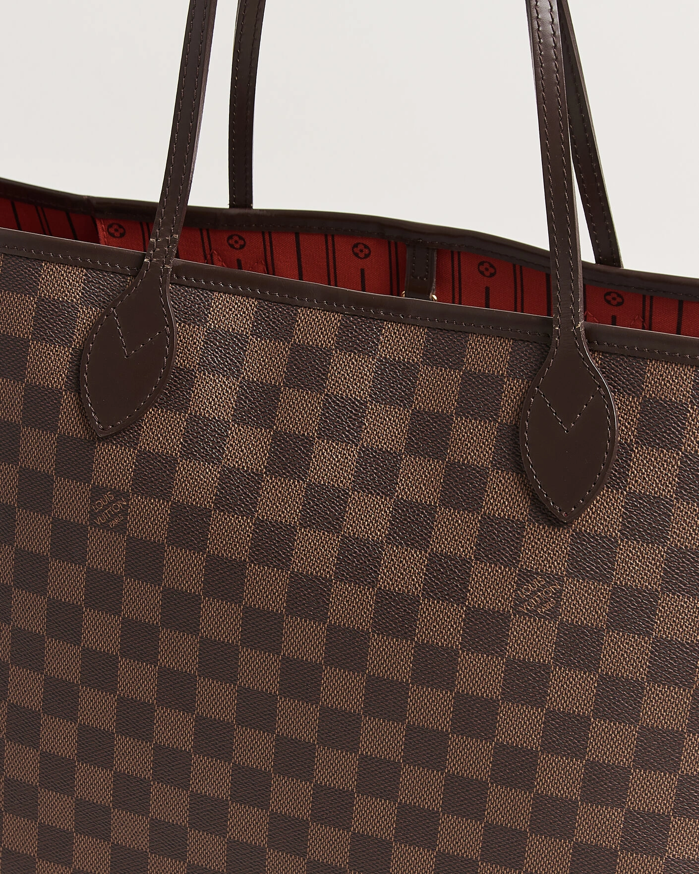 Herr | Pre-Owned & Vintage Bags | Louis Vuitton Pre-Owned | Neverfull GM Damier Ebene