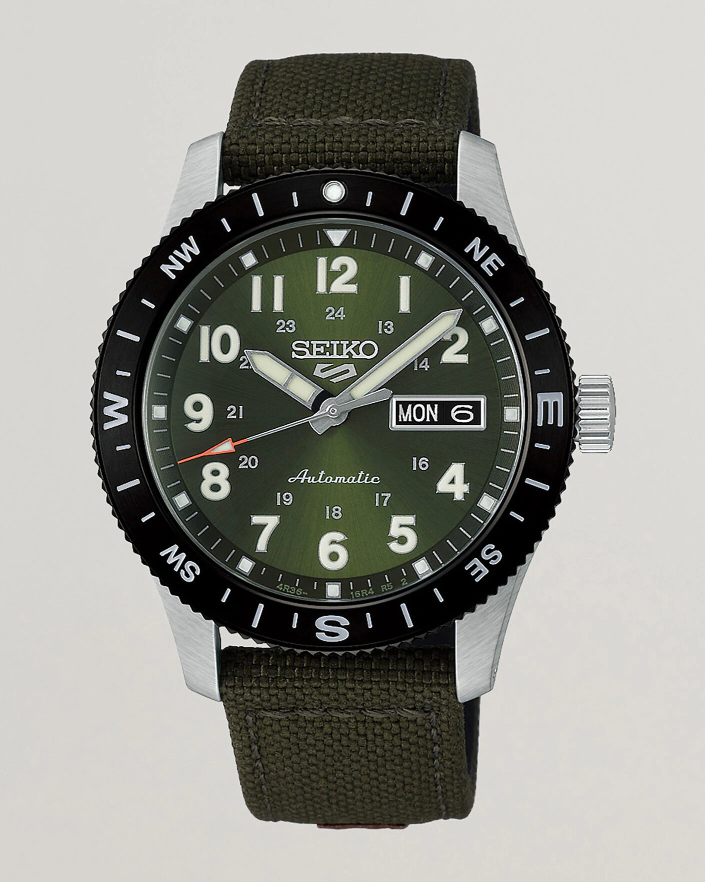 Herr | Seiko 5 Sports Automatic Field Watch 41mm Green Dial | Seiko | 5 Sports Automatic Field Watch 41mm Green Dial
