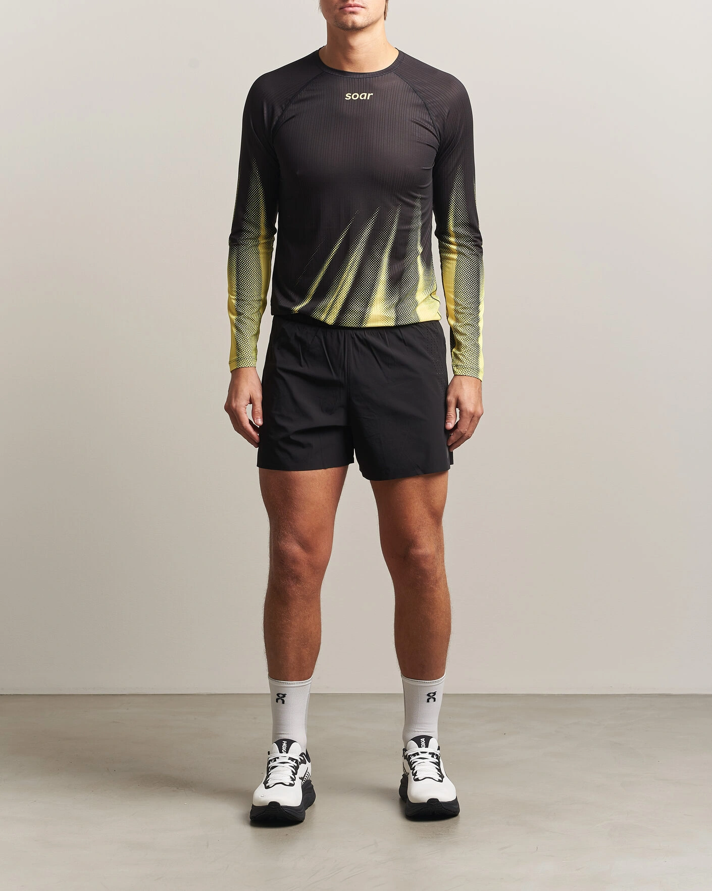 Herr | Shorts | SOAR Running | Run Shorts Black