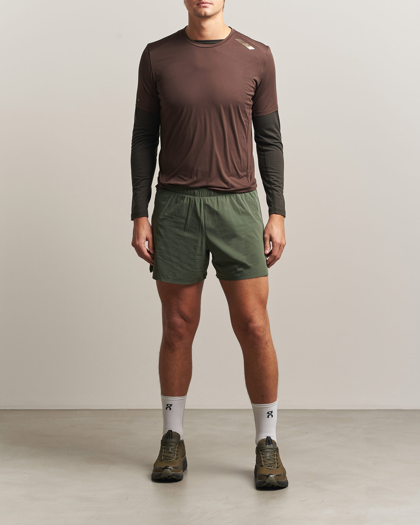 Herr | Shorts | SOAR Running | Run Shorts Green