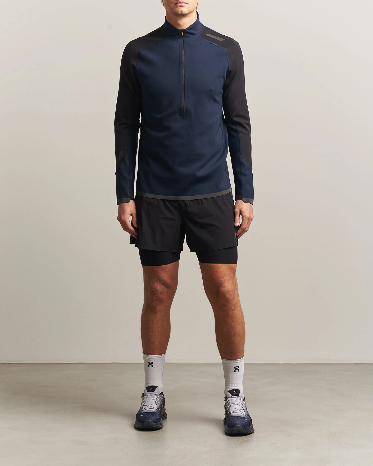 Herr | Shorts | SOAR Running | Dual Run Shorts Black