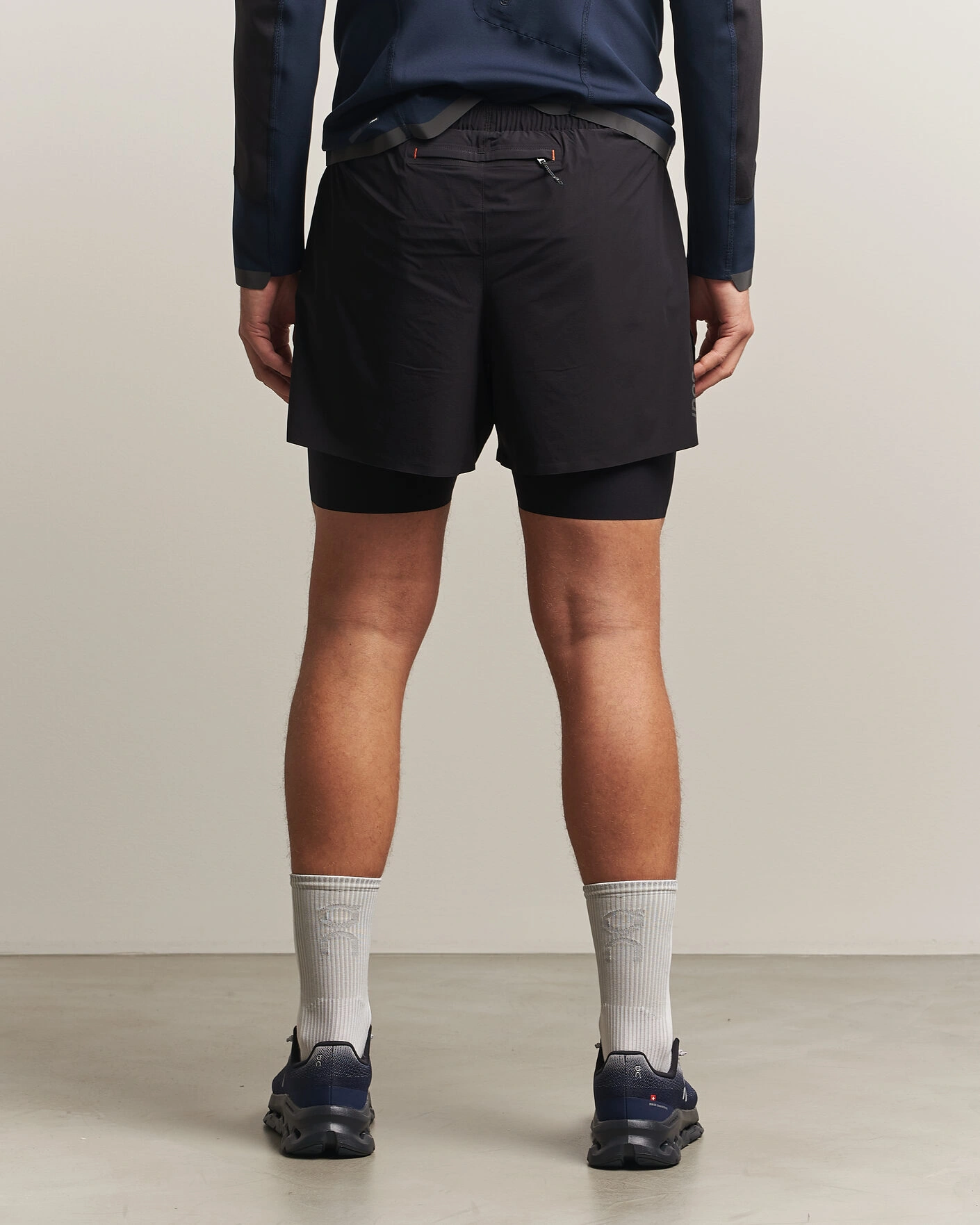 Herr | Shorts | SOAR Running | Dual Run Shorts Black