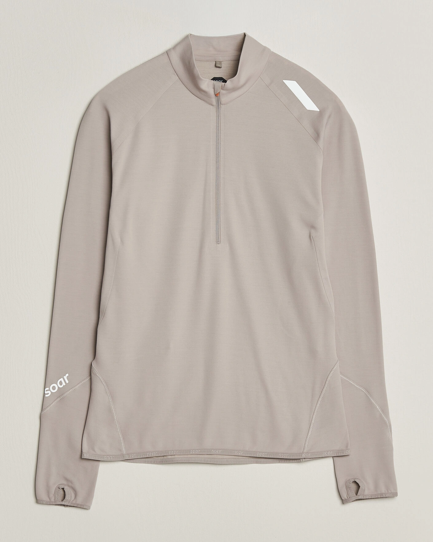 Herr | Tröjor | SOAR Running | Wool Tech Top Opal Grey