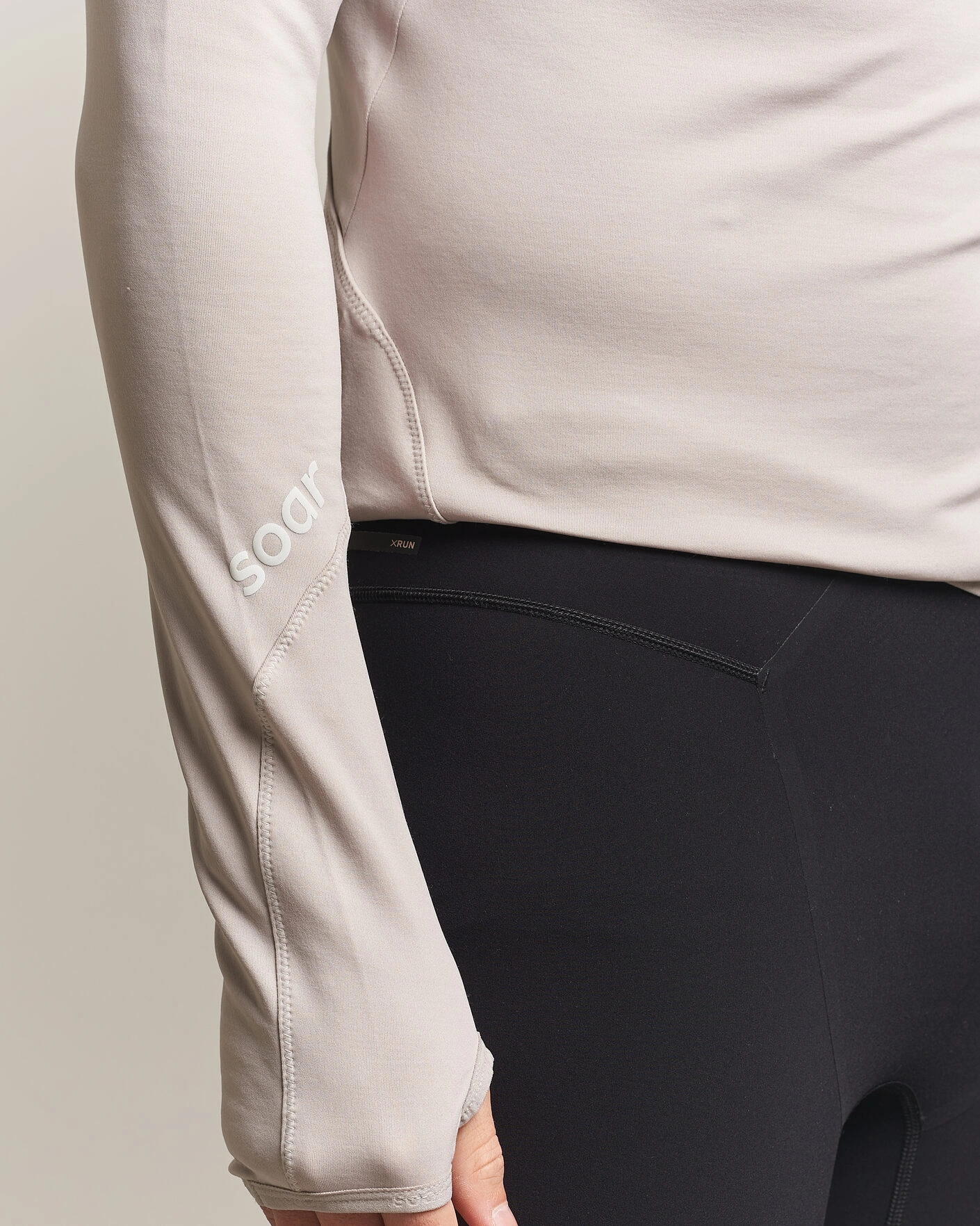 Herr | Tröjor | SOAR Running | Wool Tech Top Opal Grey