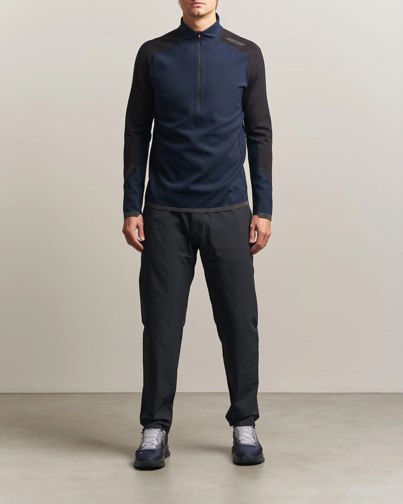 Herr | Jackor | SOAR Running | Advanced Windbreaker Navy