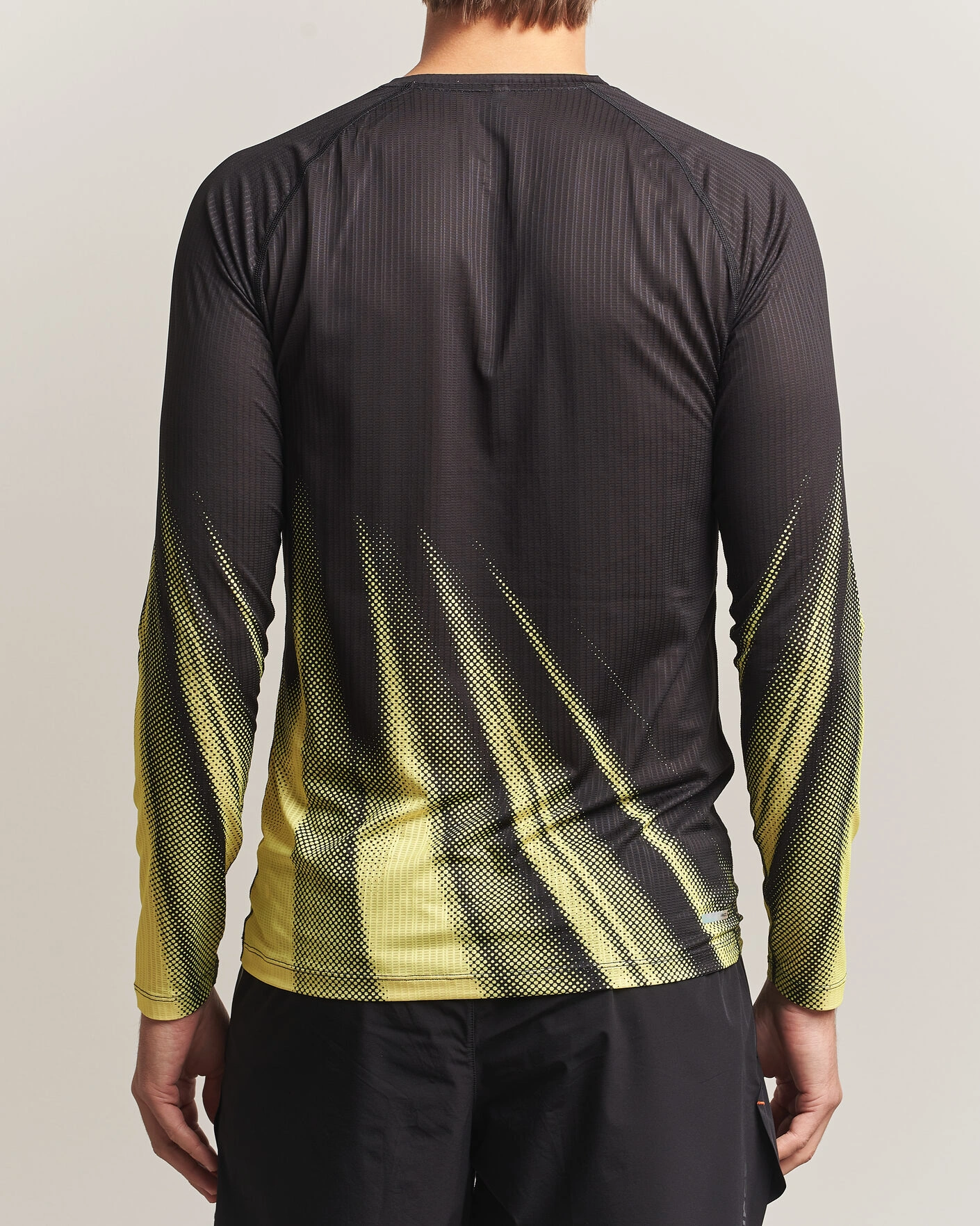 Herr | T-Shirts | SOAR Running | LS Race Base Yellow/Black