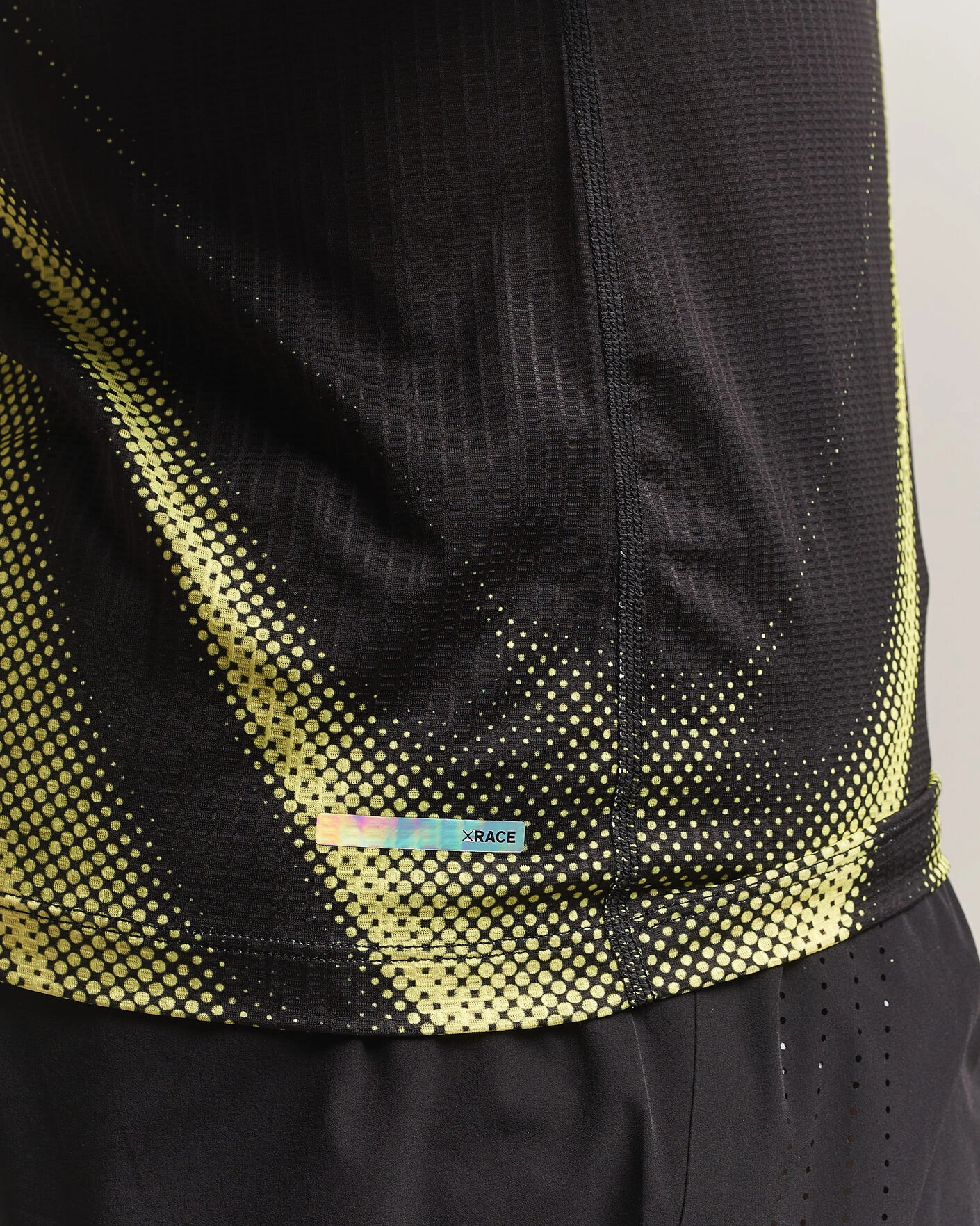 Herr | T-Shirts | SOAR Running | LS Race Base Yellow/Black
