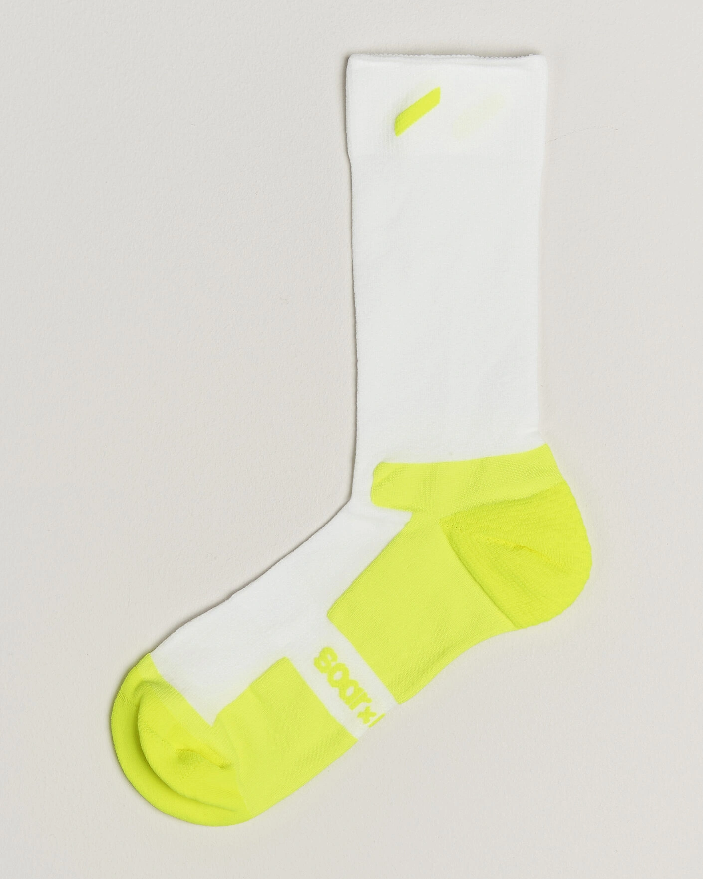 Herr | Underkläder | SOAR Running | Crew Race Socks White/Fluro Yellow