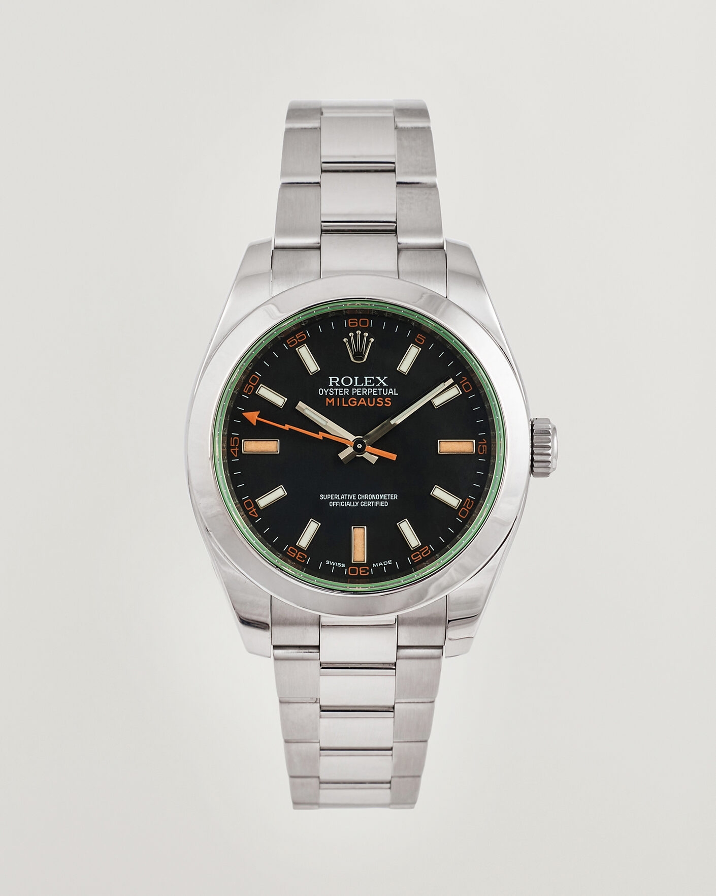 Herr | Pre-Owned & Vintage Watches | Rolex Pre-Owned | Milgauss Green